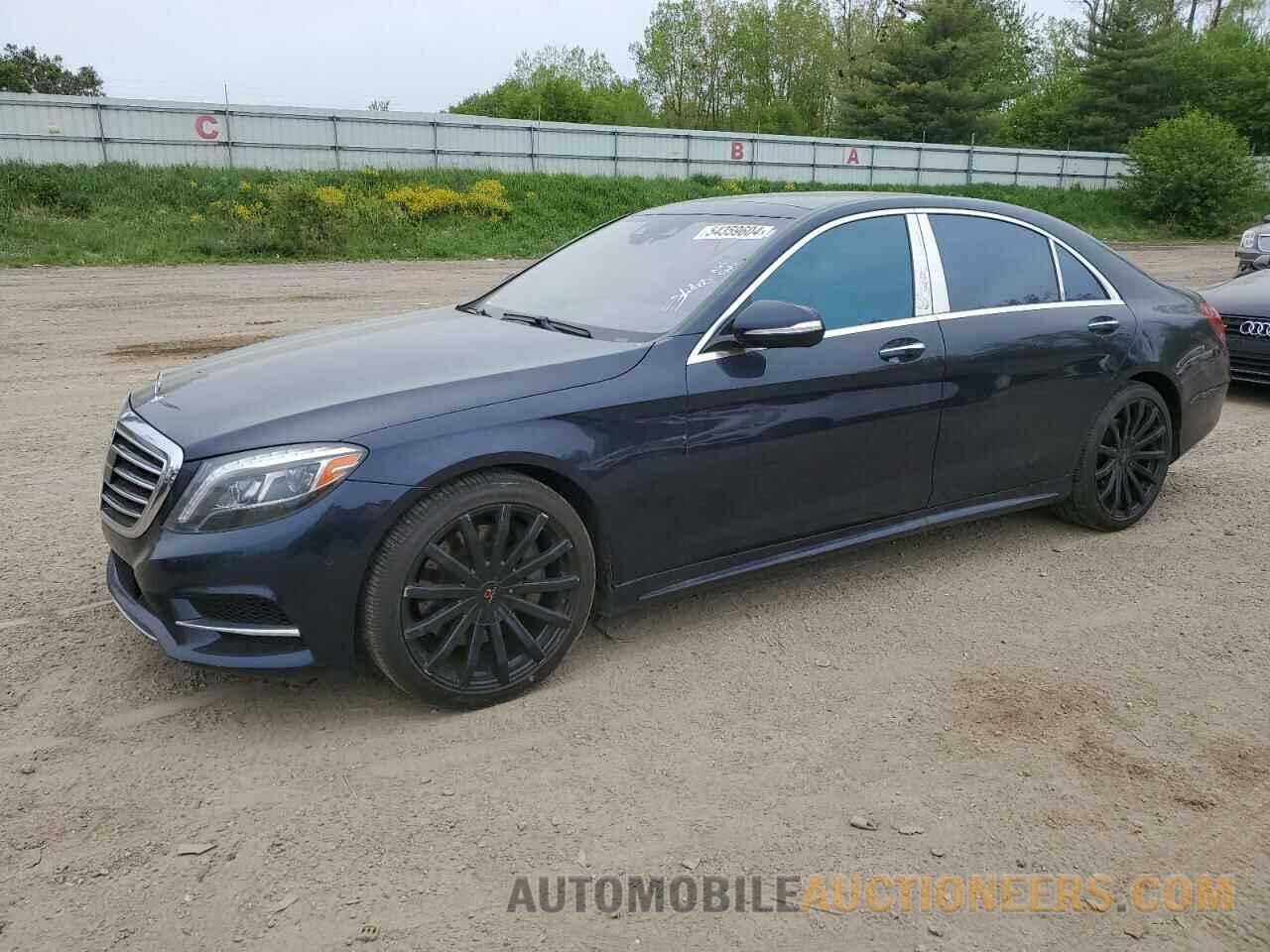 WDDUG8FB1FA075366 MERCEDES-BENZ S-CLASS 2015