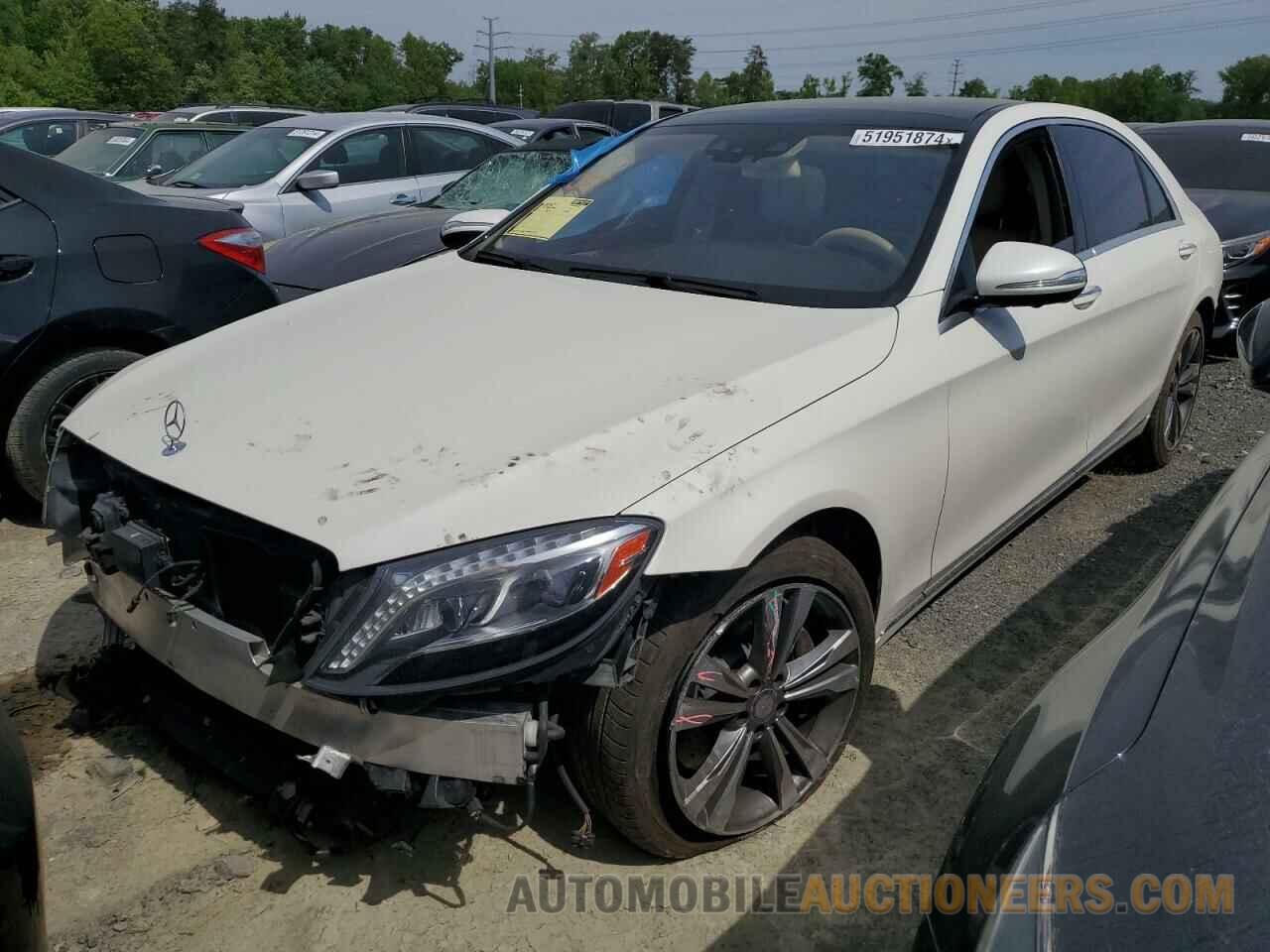 WDDUG8FB1FA122895 MERCEDES-BENZ S-CLASS 2015