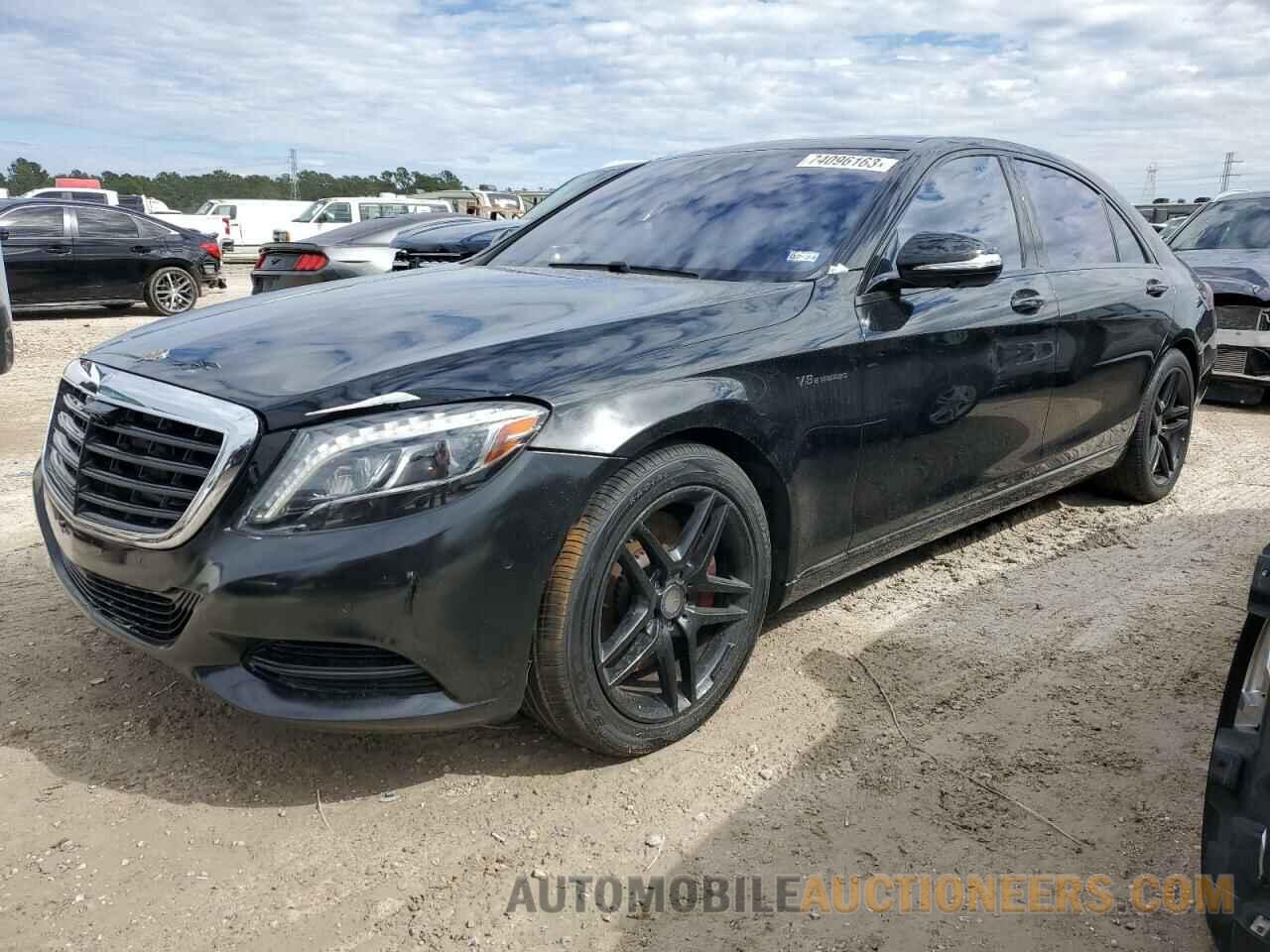 WDDUG8FB1FA166637 MERCEDES-BENZ S-CLASS 2015