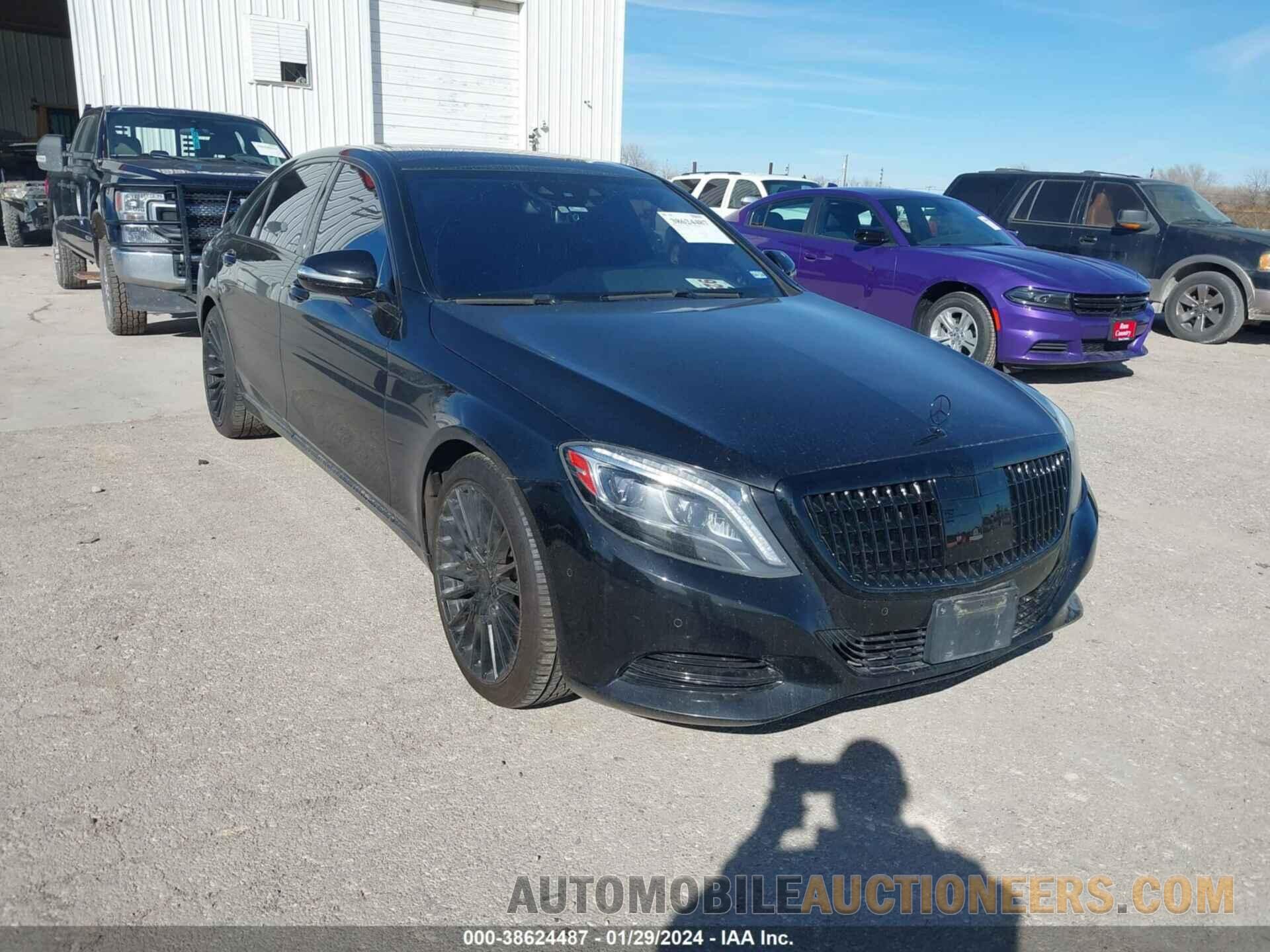 WDDUG8FB1FA182238 MERCEDES-BENZ S 550 2015