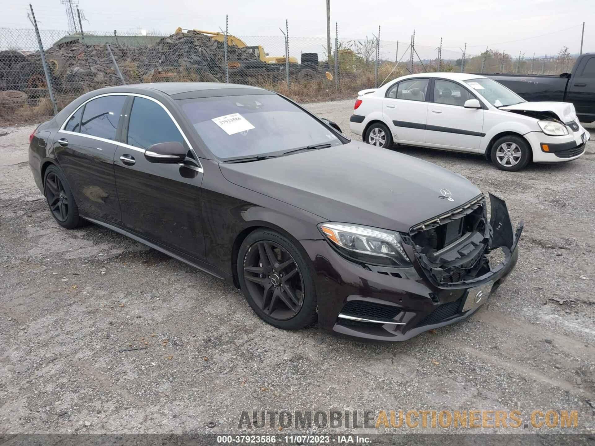 WDDUG8FB2FA074176 MERCEDES-BENZ S 550 2015