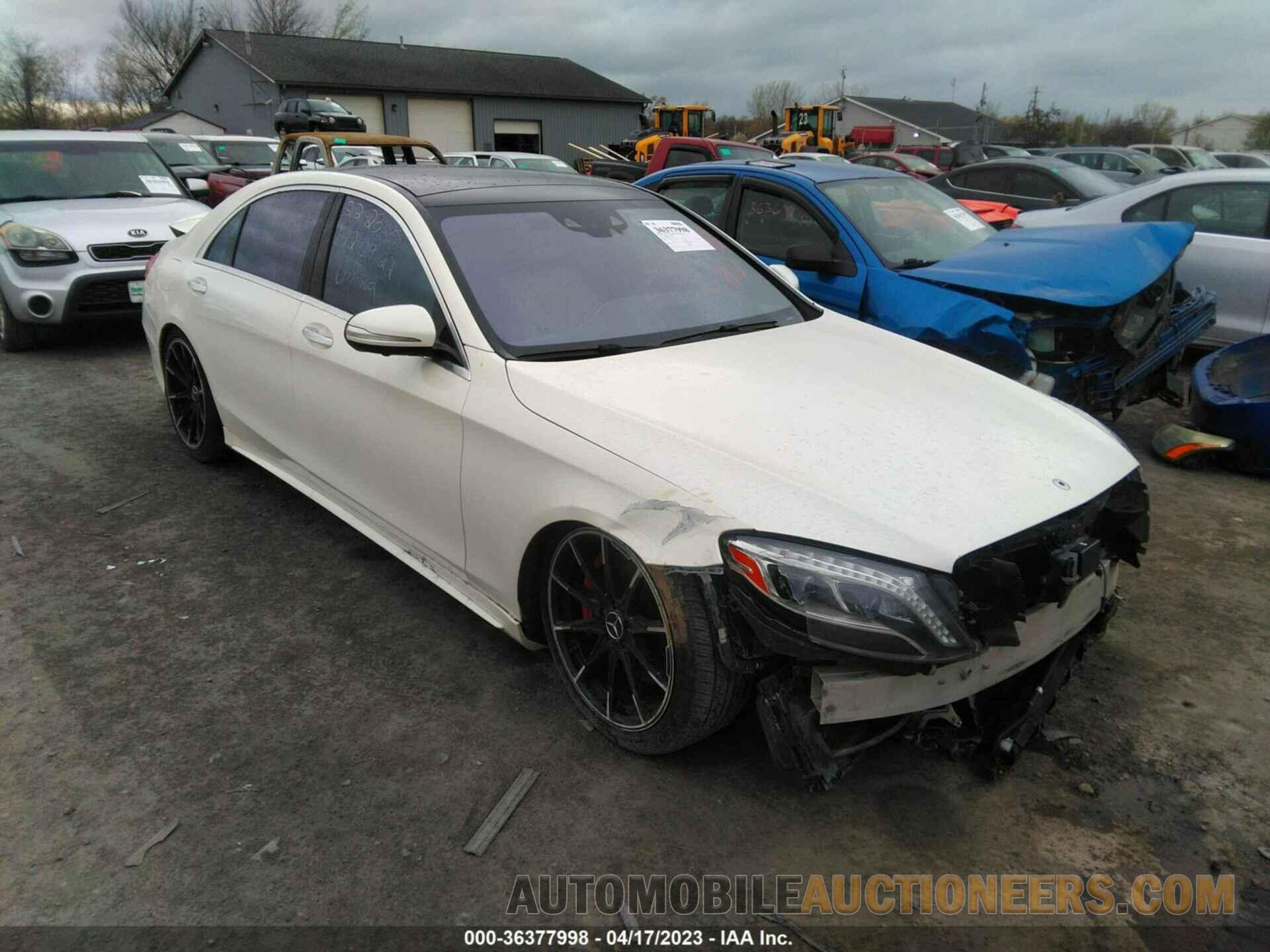 WDDUG8FB2FA097831 MERCEDES-BENZ S-CLASS 2015