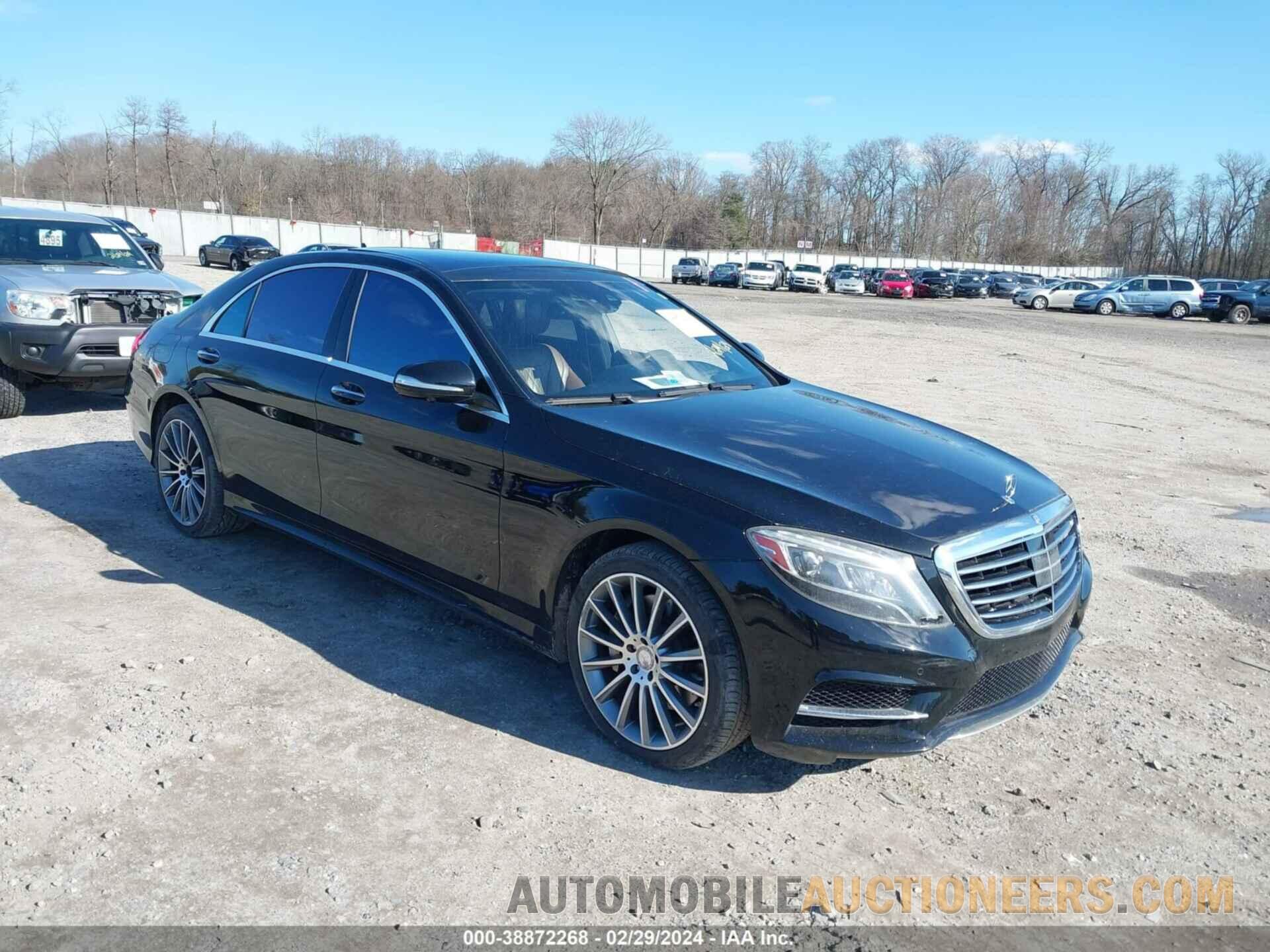 WDDUG8FB2FA107645 MERCEDES-BENZ S 550 2015