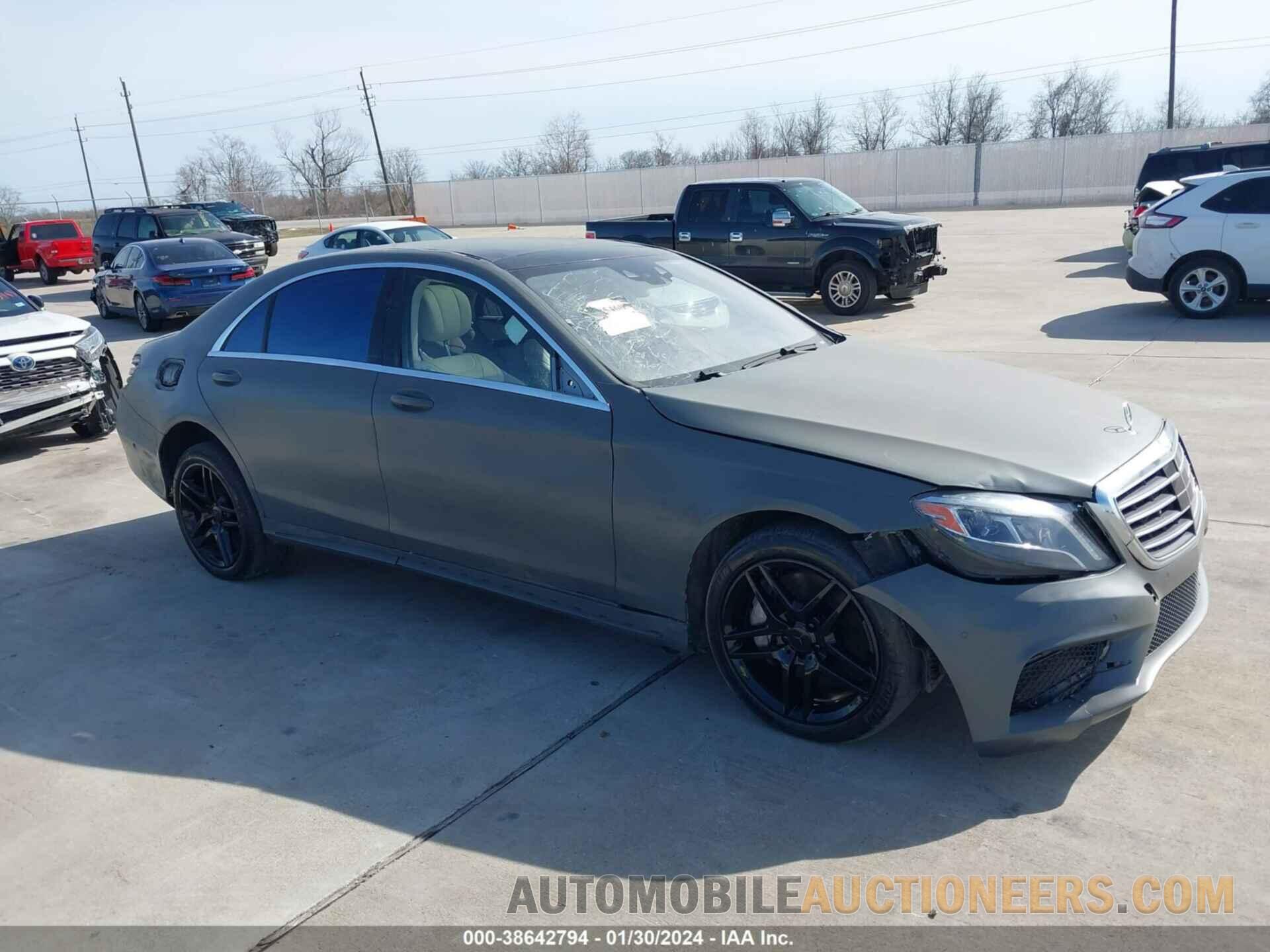 WDDUG8FB2FA185116 MERCEDES-BENZ S 550 2015