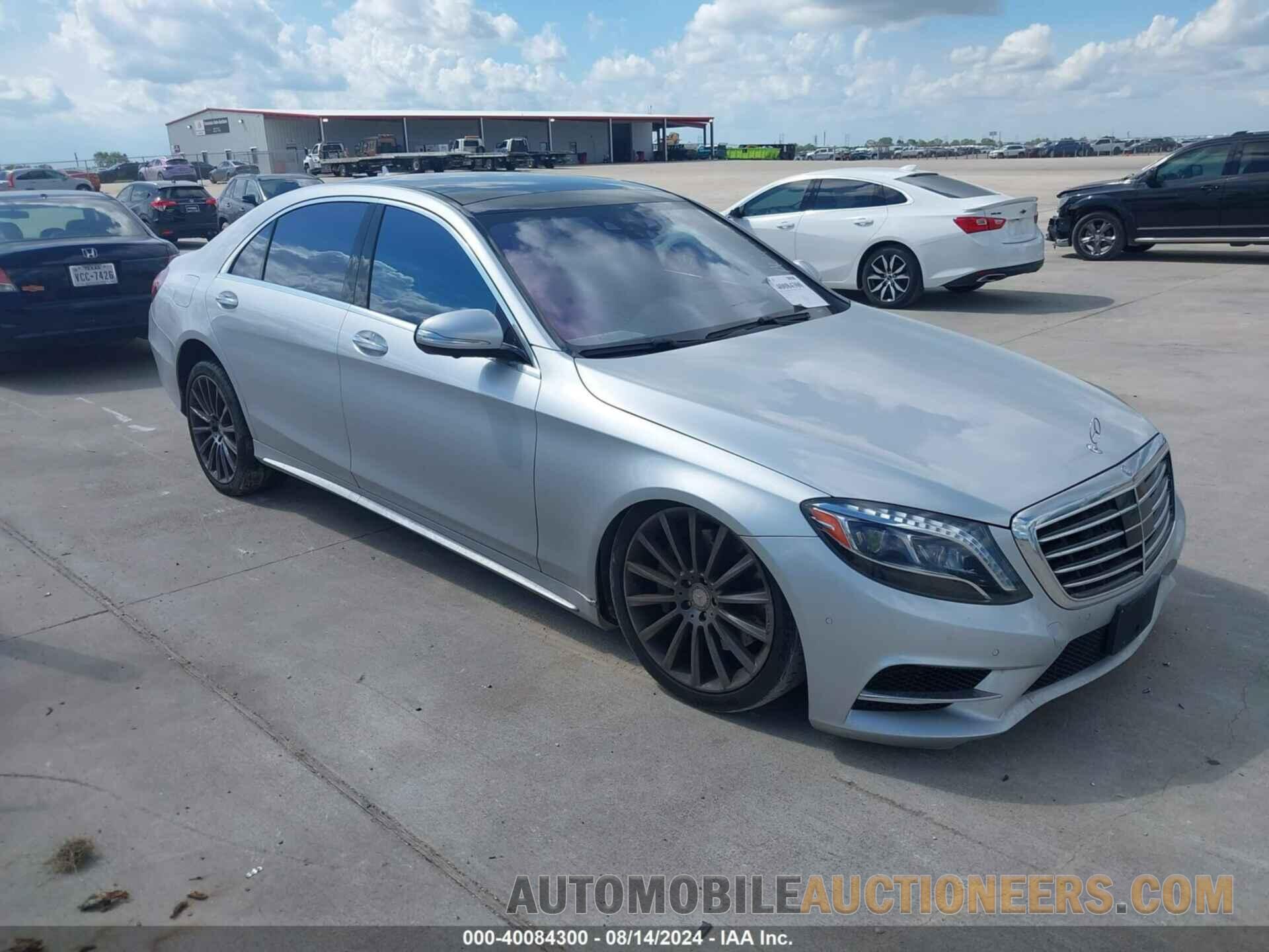 WDDUG8FB3FA091200 MERCEDES-BENZ S 550 2015