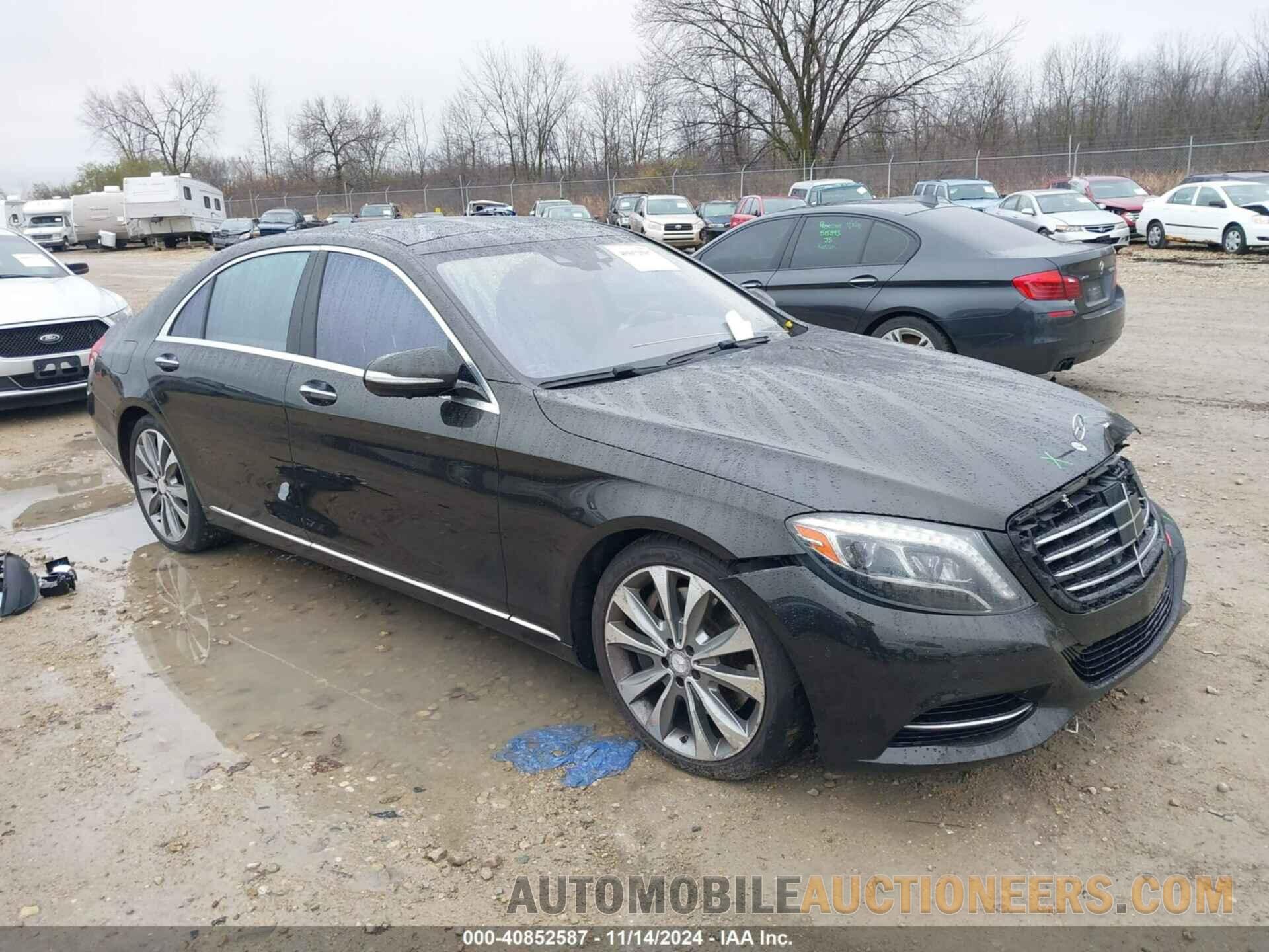 WDDUG8FB3FA092394 MERCEDES-BENZ S 550 2015