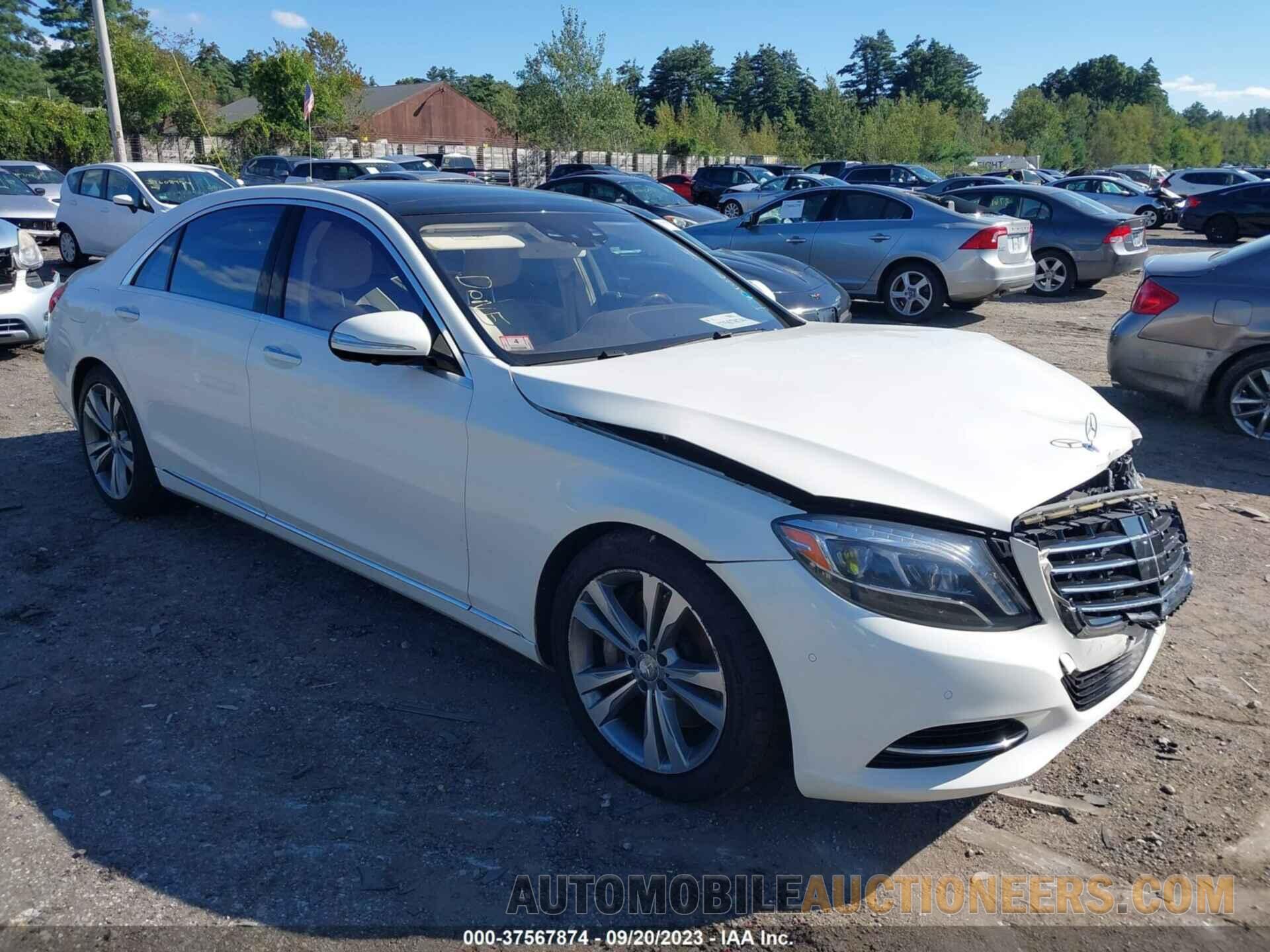 WDDUG8FB3FA158541 MERCEDES-BENZ S-CLASS 2015