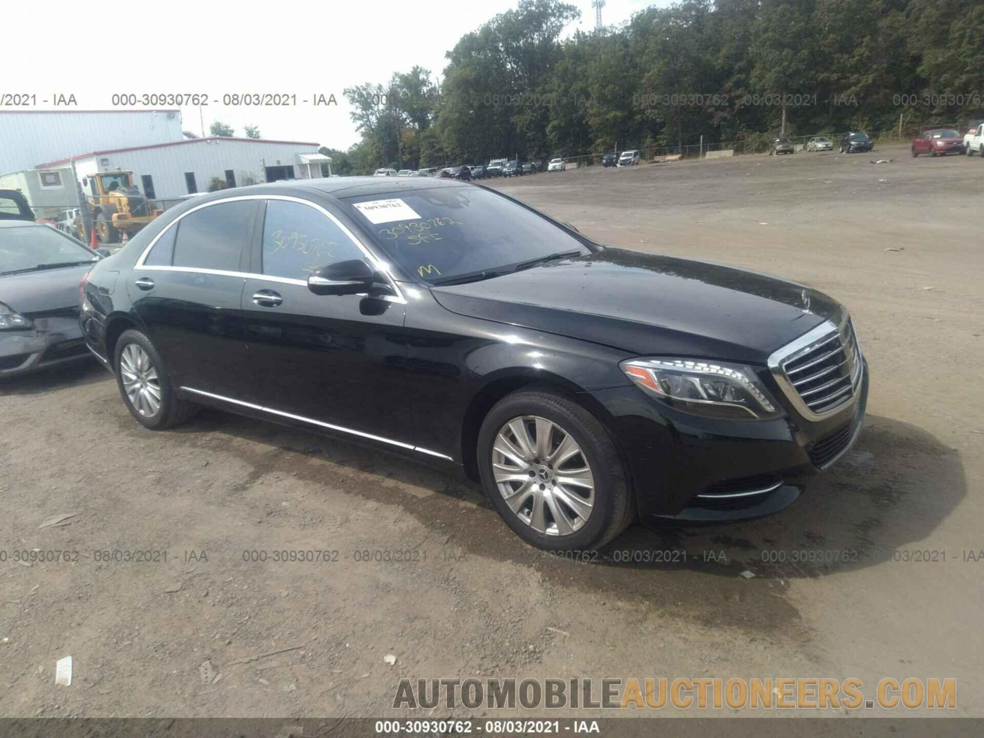 WDDUG8FB3FA179650 MERCEDES-BENZ S-CLASS 2015