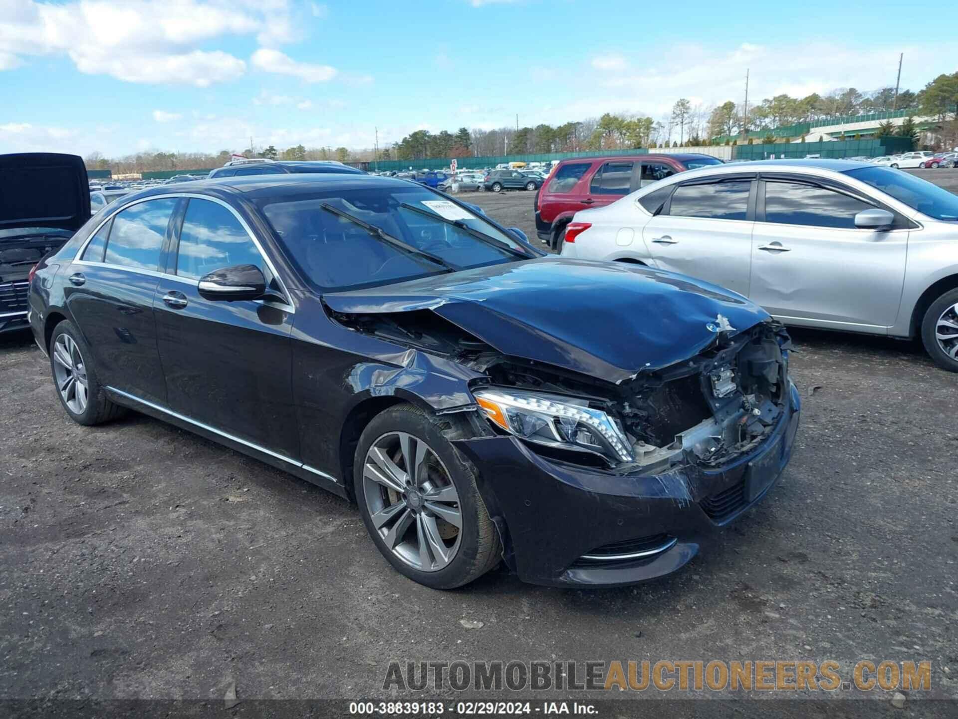 WDDUG8FB3FA179969 MERCEDES-BENZ S 550 2015