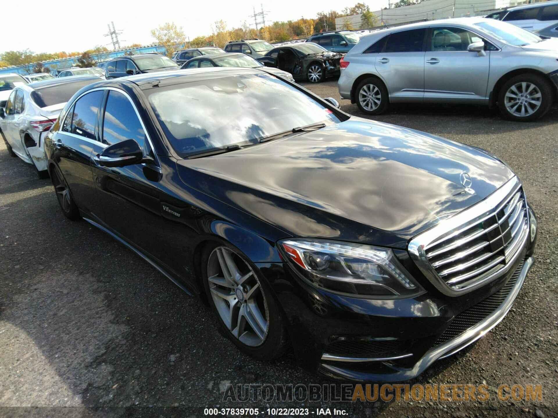 WDDUG8FB4FA075183 MERCEDES-BENZ S-CLASS 2015