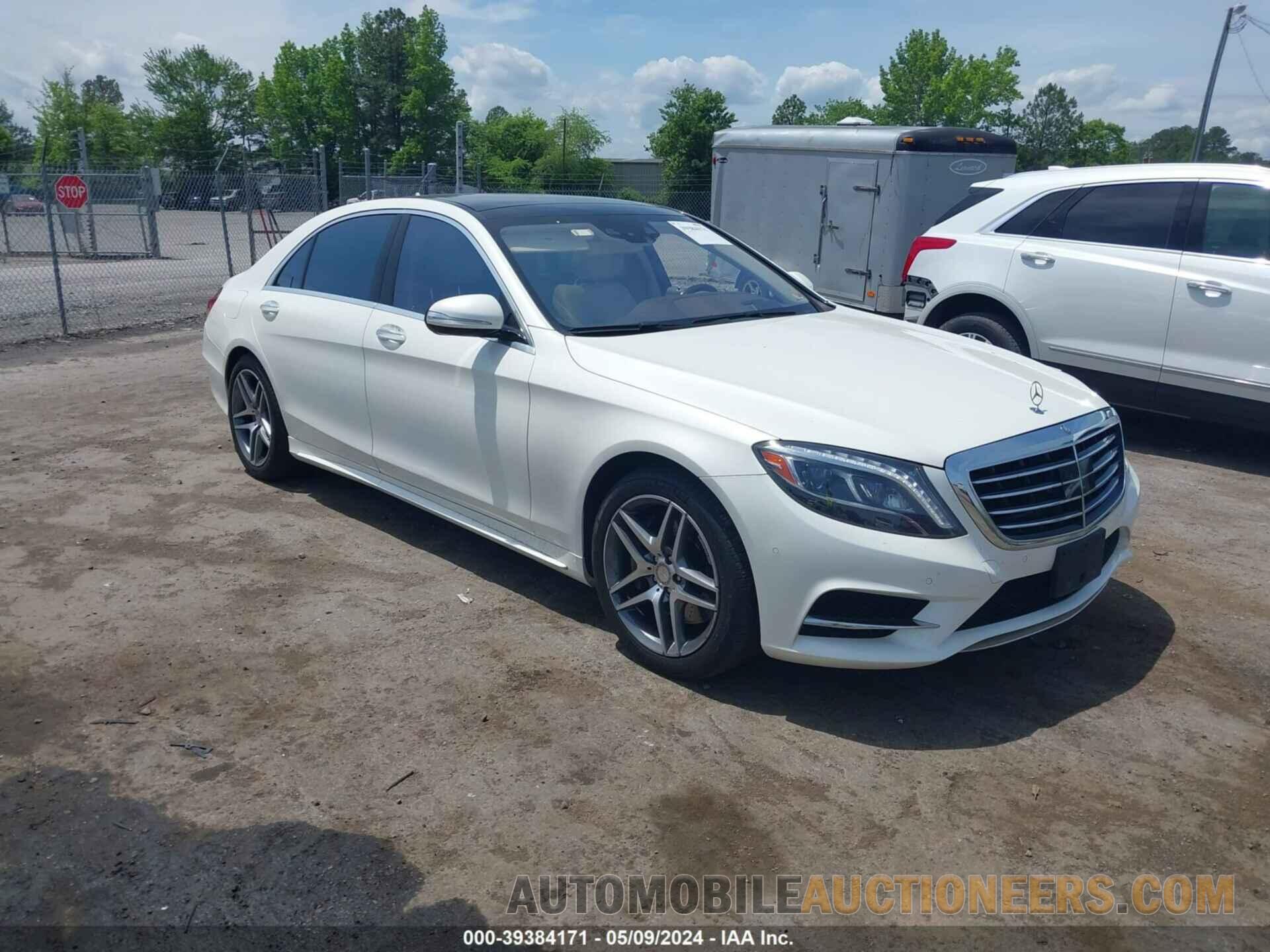 WDDUG8FB4FA088628 MERCEDES-BENZ S 550 2015