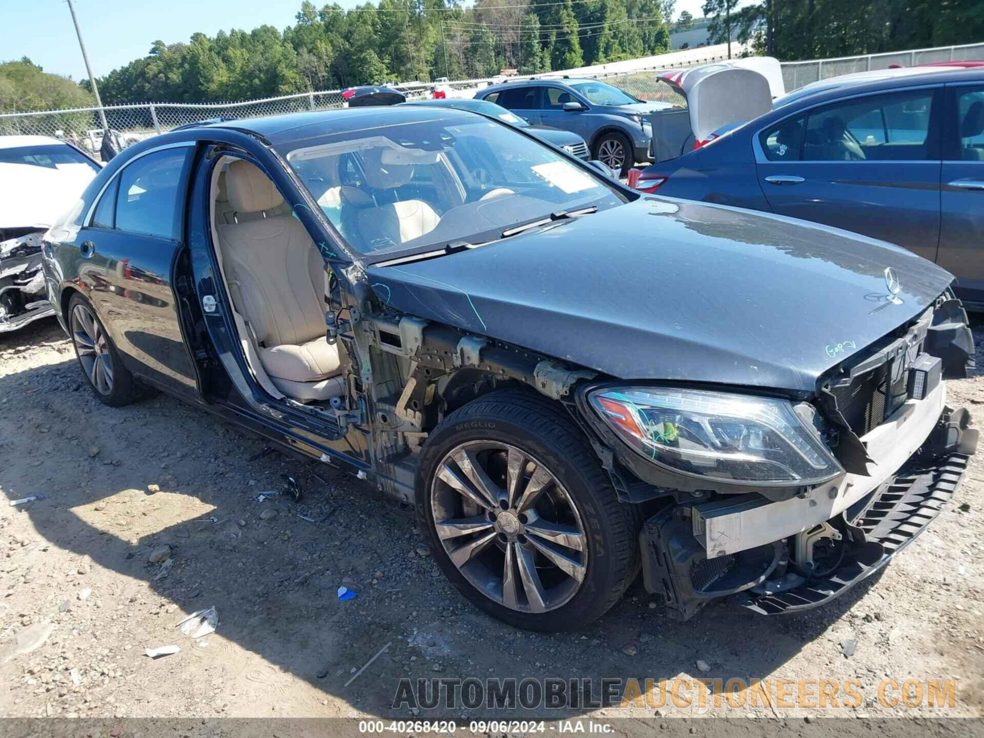 WDDUG8FB4FA152764 MERCEDES-BENZ S 2015