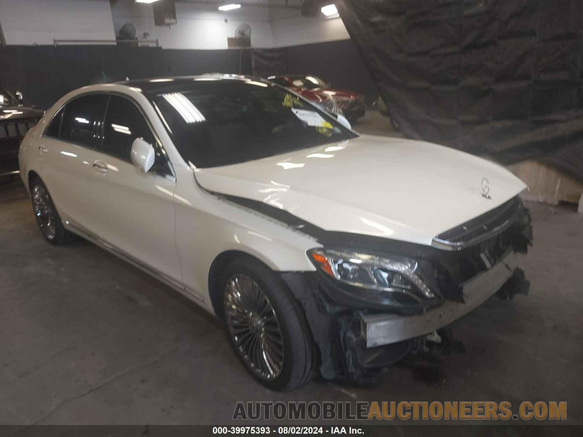 WDDUG8FB4FA185568 MERCEDES-BENZ S 550 2015