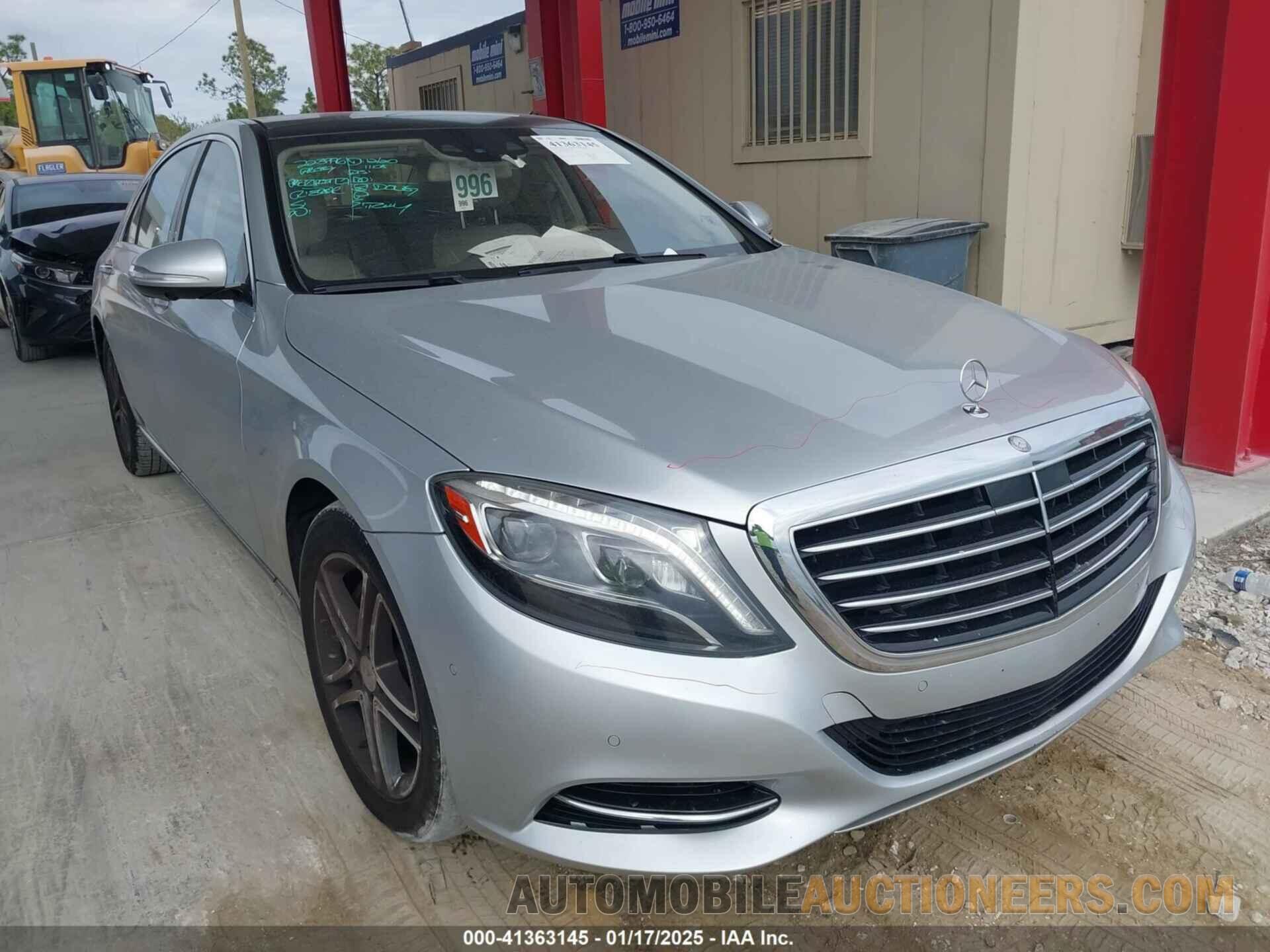 WDDUG8FB4GA222460 MERCEDES-BENZ S 550 2016