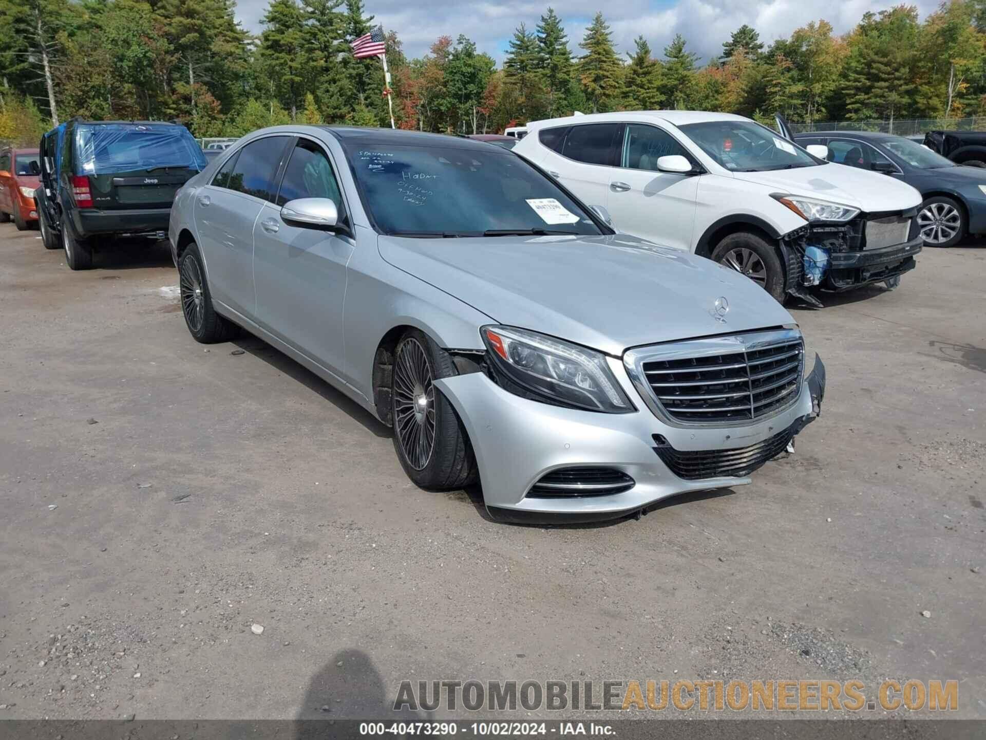 WDDUG8FB4GA232860 MERCEDES-BENZ S 550 2016