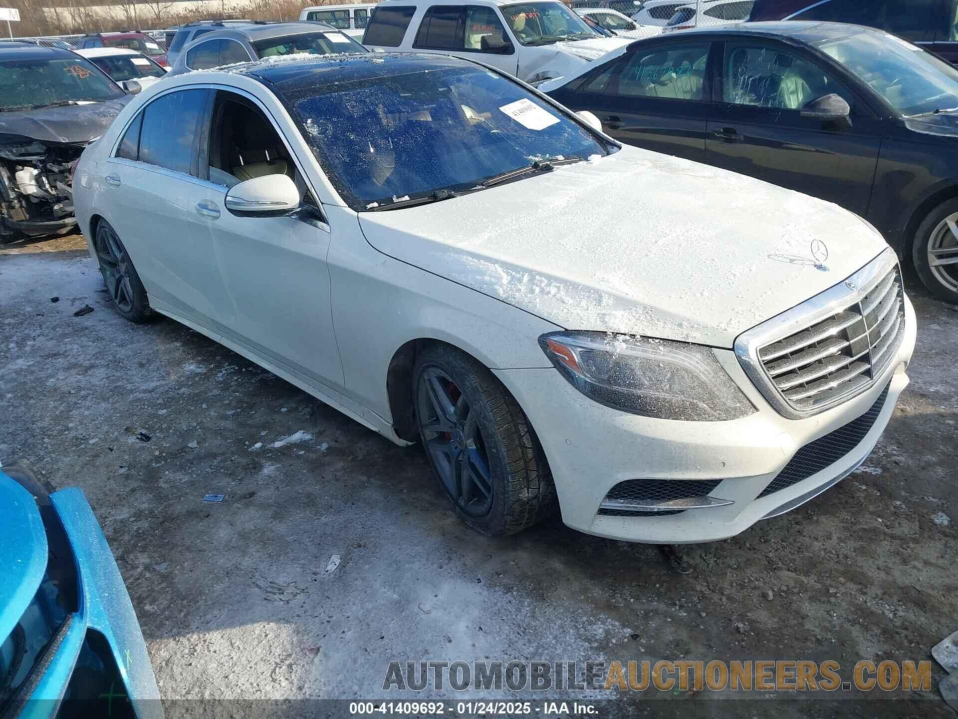 WDDUG8FB5FA077301 MERCEDES-BENZ S 550 2015