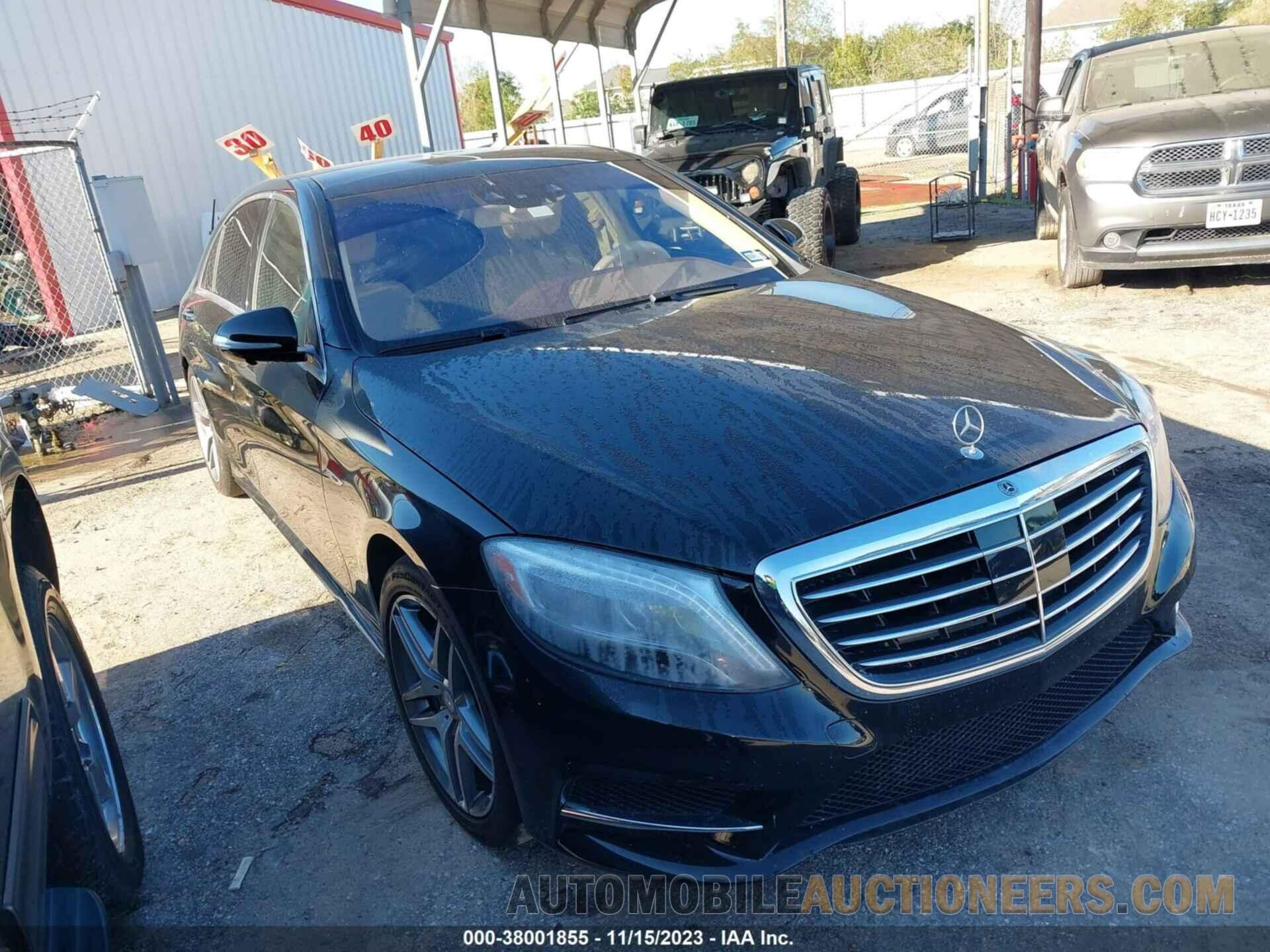 WDDUG8FB5FA143491 MERCEDES-BENZ S-CLASS 2015