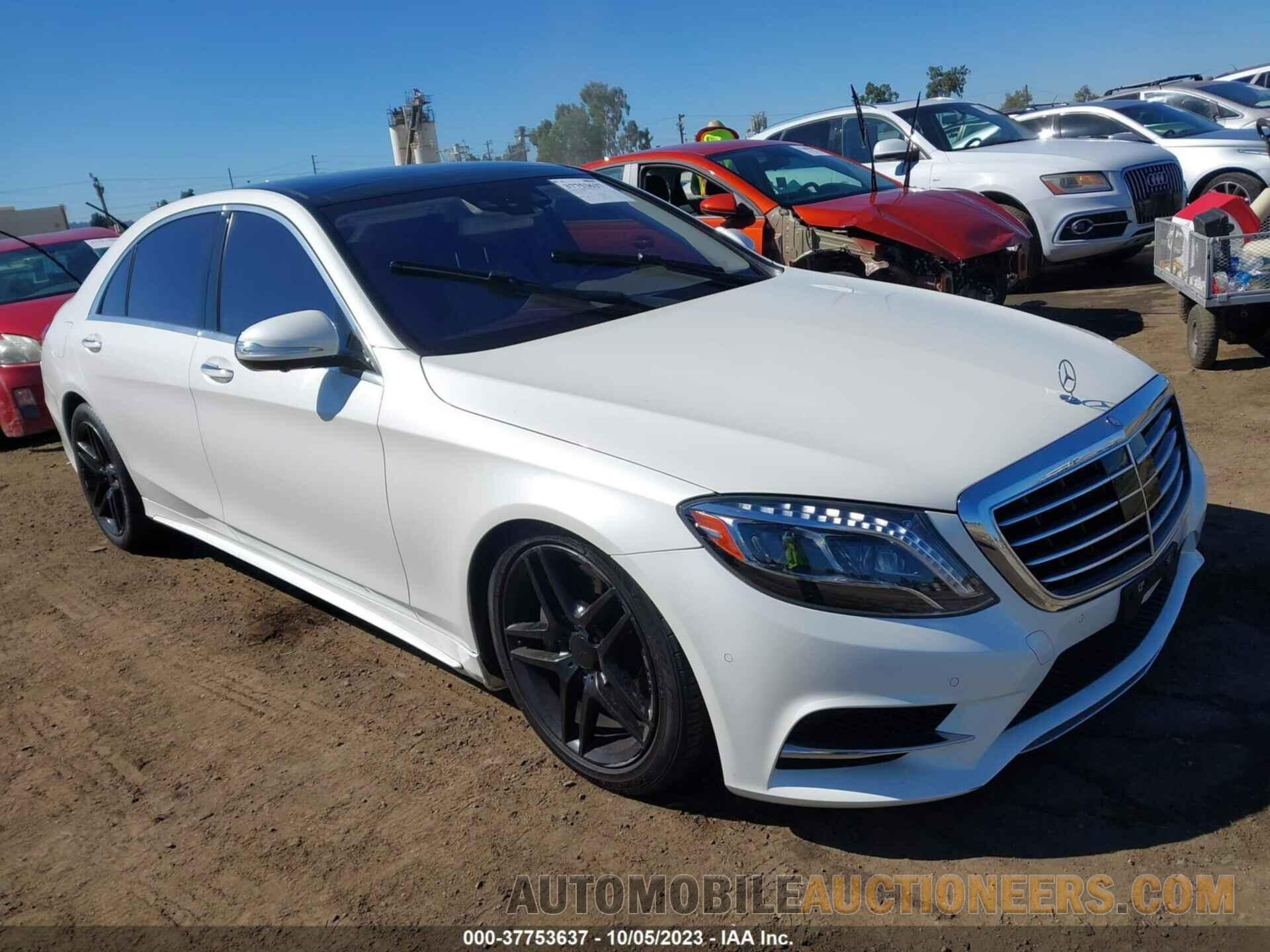 WDDUG8FB5FA157228 MERCEDES-BENZ S 550 2015