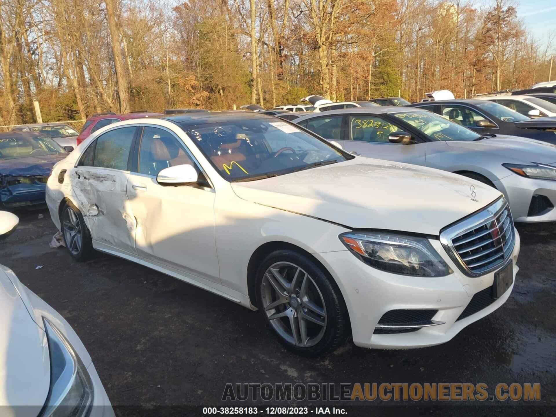 WDDUG8FB5GA244077 MERCEDES-BENZ S 2016