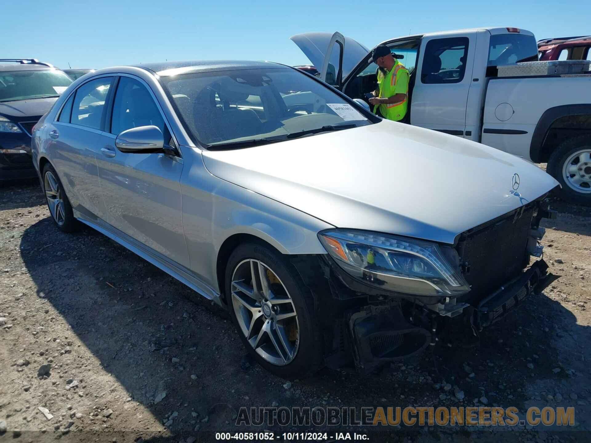 WDDUG8FB6FA069644 MERCEDES-BENZ S 550 2015