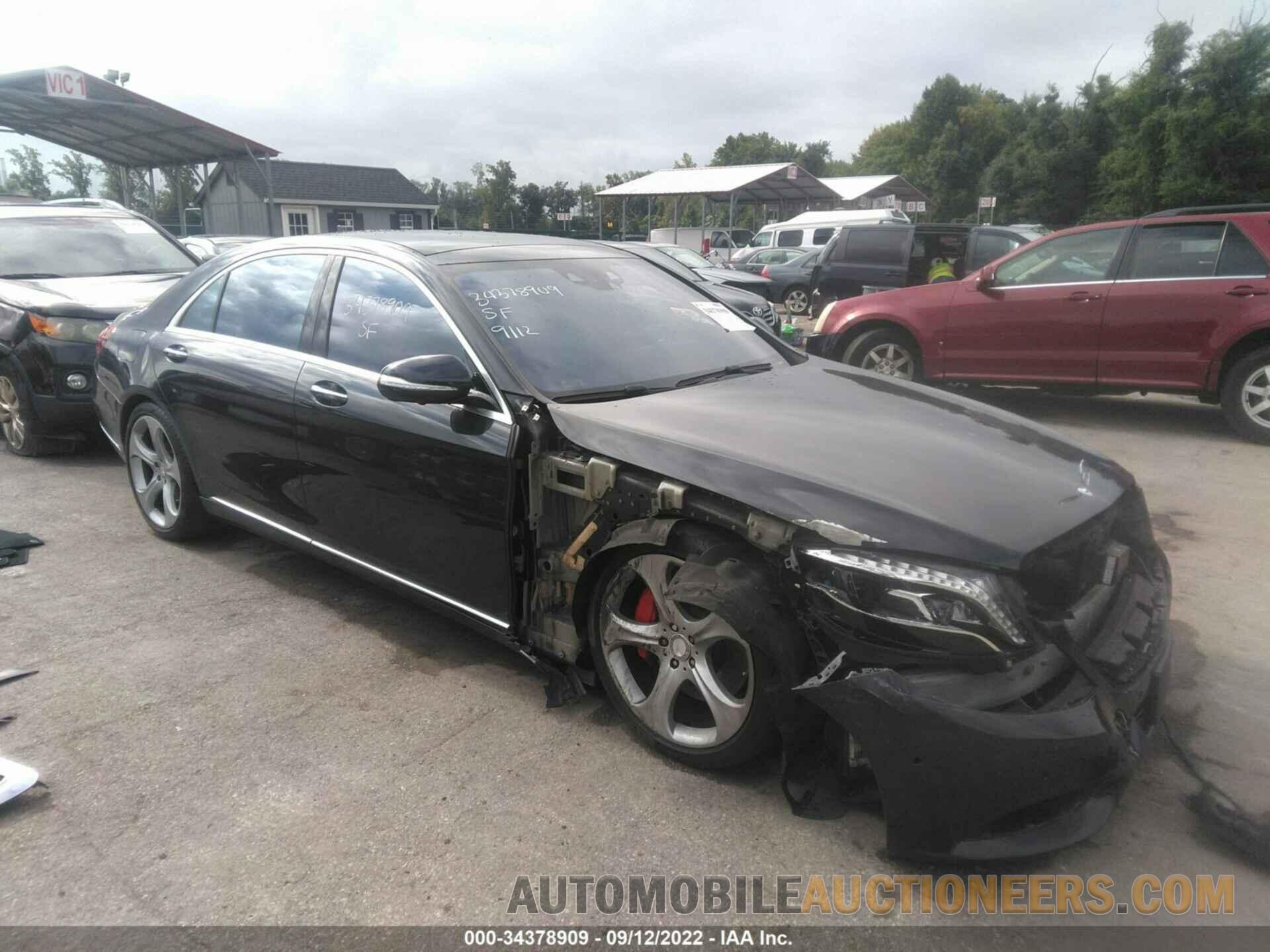 WDDUG8FB6FA107471 MERCEDES-BENZ S-CLASS 2015