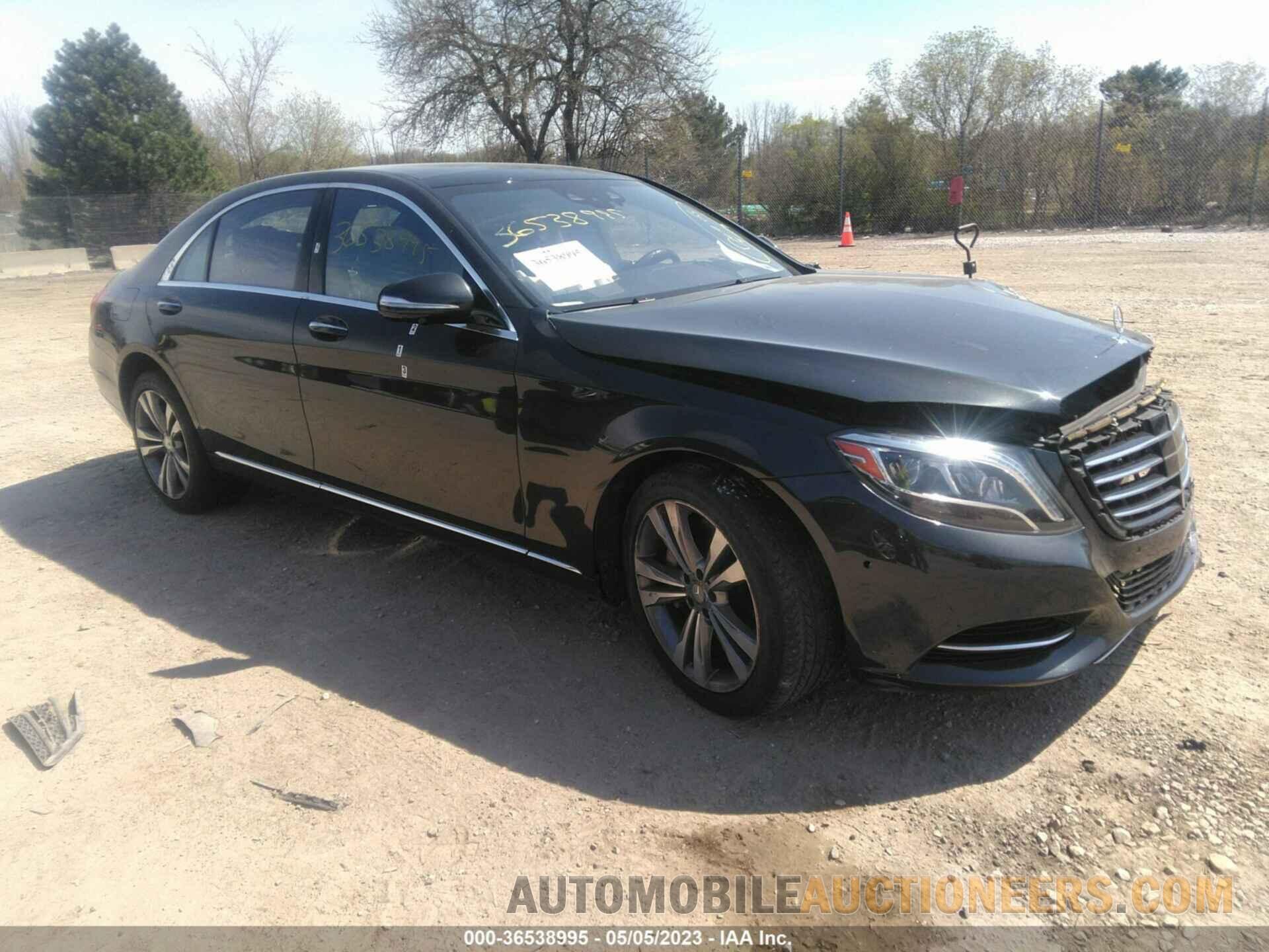 WDDUG8FB6FA114372 MERCEDES-BENZ S-CLASS 2015