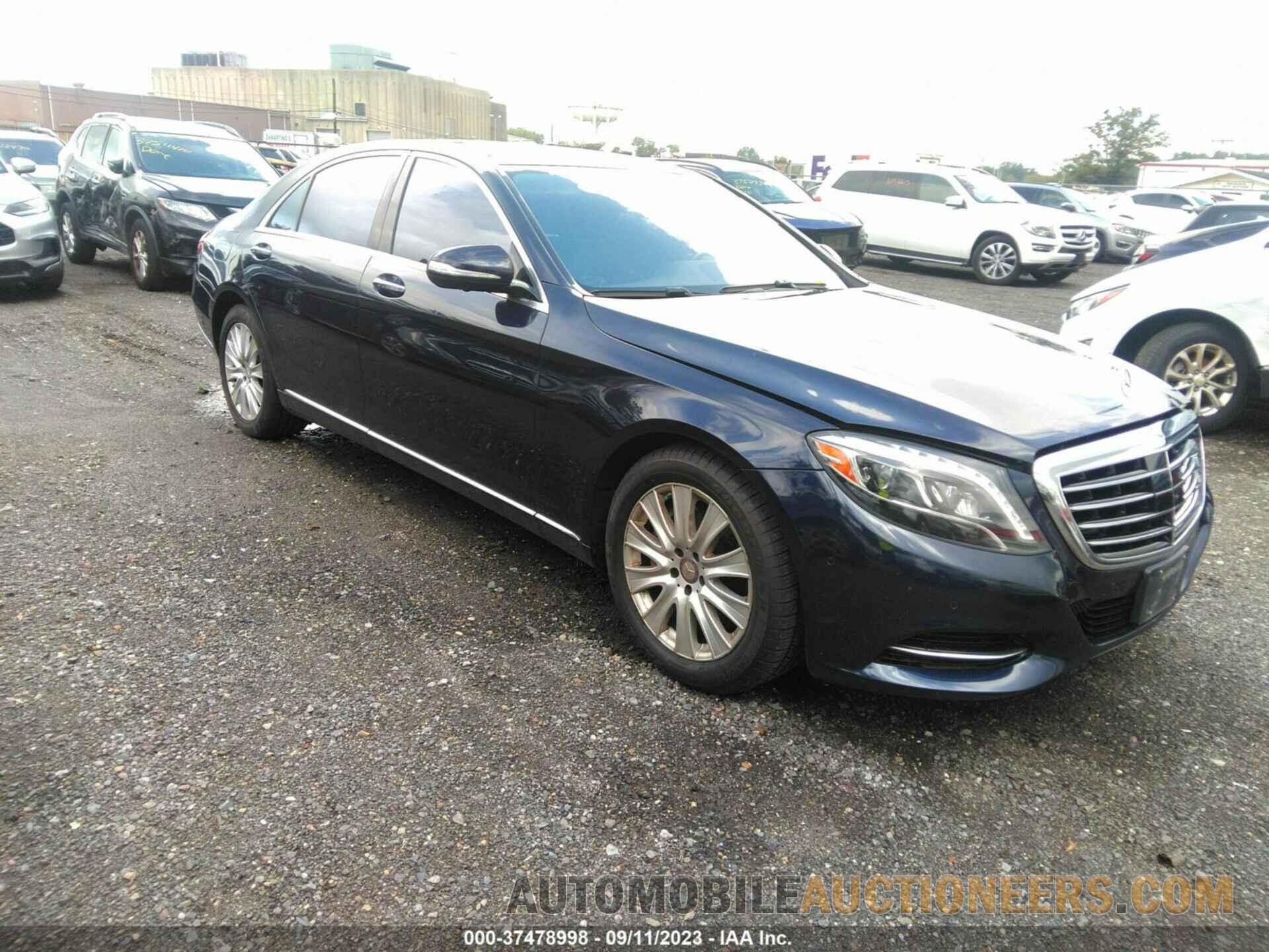 WDDUG8FB6FA149476 MERCEDES-BENZ S-CLASS 2015