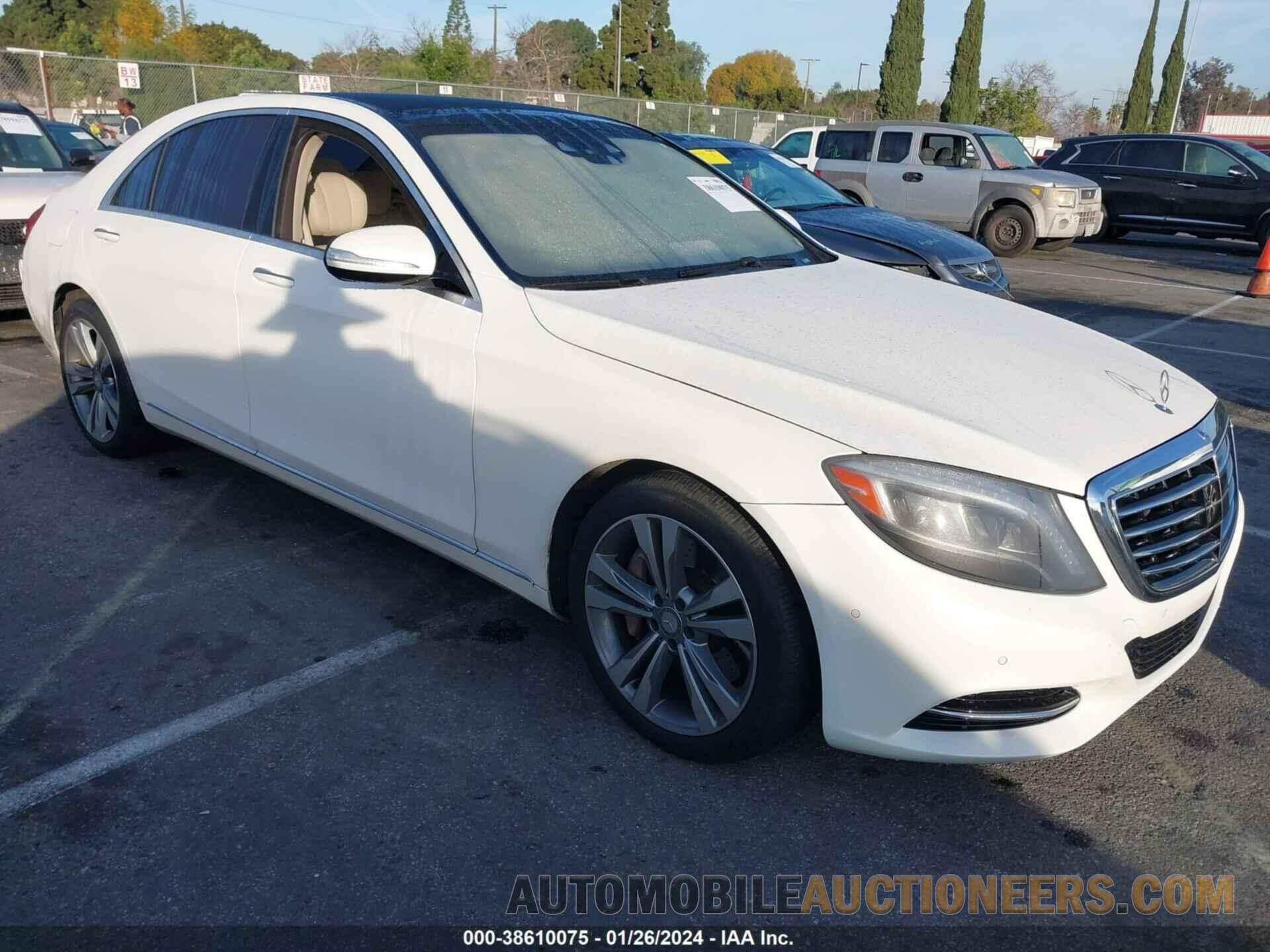 WDDUG8FB7FA166044 MERCEDES-BENZ S 550 2015