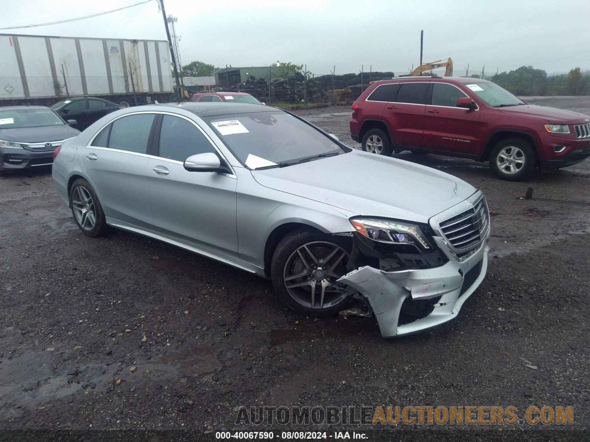 WDDUG8FB7FA173592 MERCEDES-BENZ S 550 2015