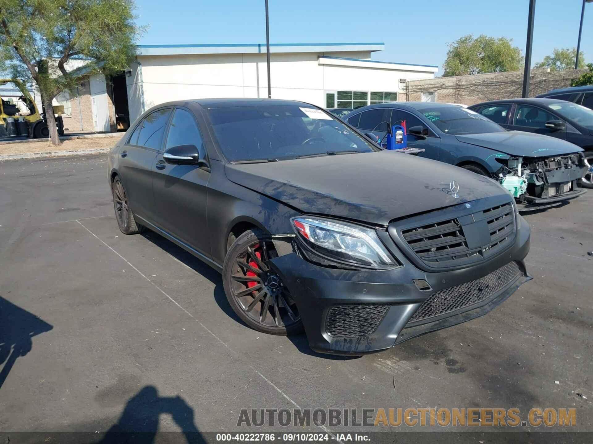 WDDUG8FB7FA191784 MERCEDES-BENZ S 550 2015