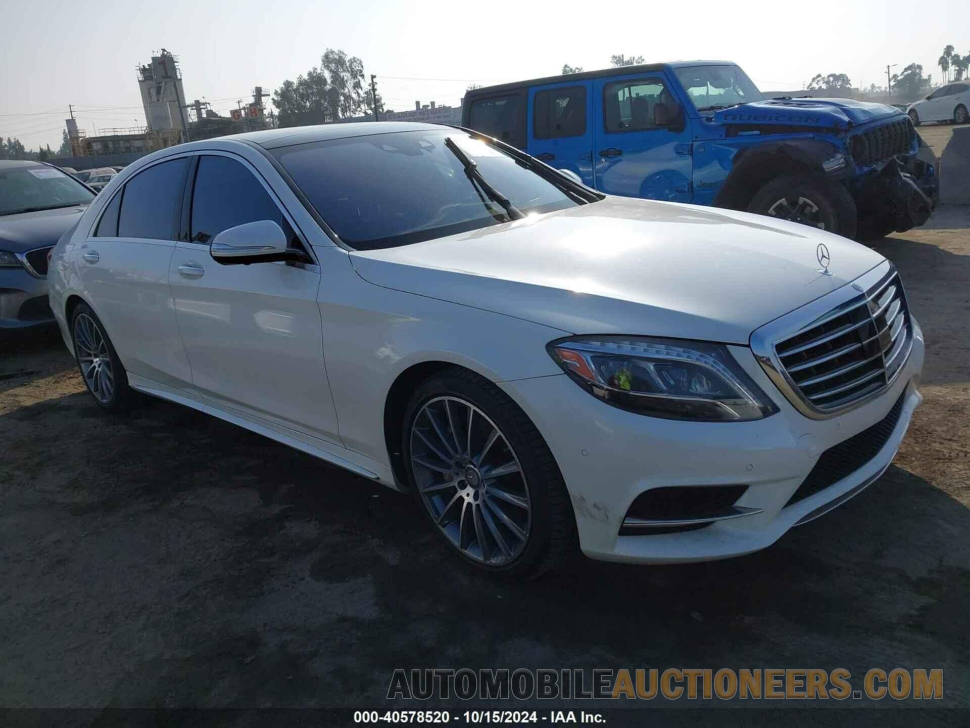 WDDUG8FB7FA200855 MERCEDES-BENZ S 550 2015