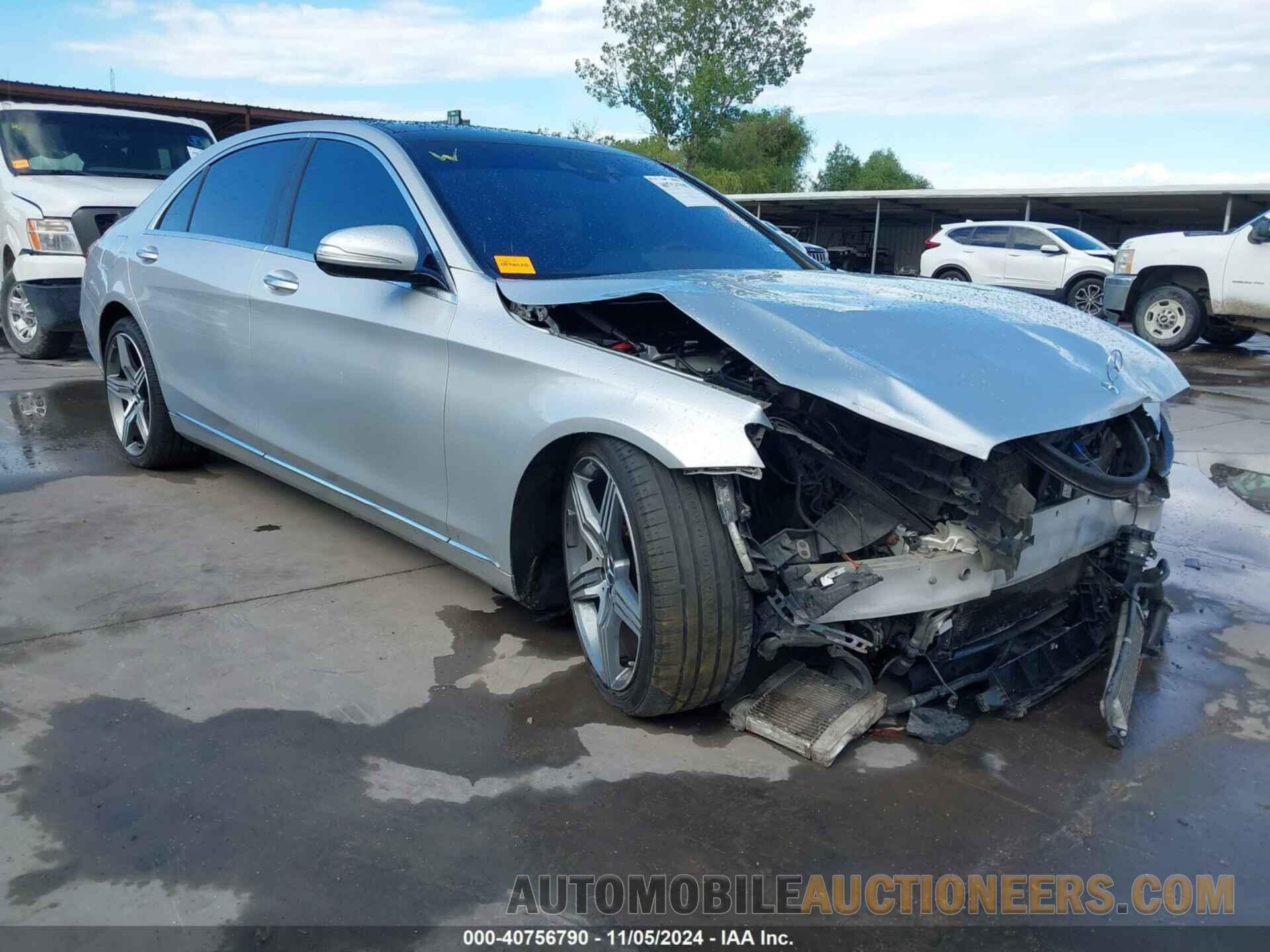 WDDUG8FB8EA065514 MERCEDES-BENZ S 550 2014