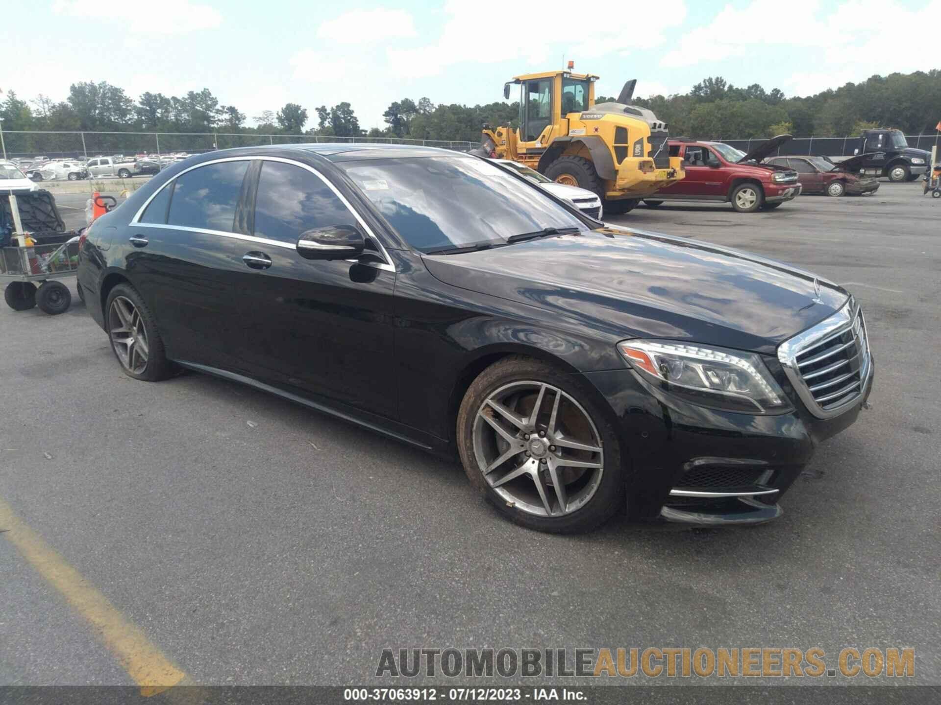 WDDUG8FB8FA083187 MERCEDES-BENZ S-CLASS 2015