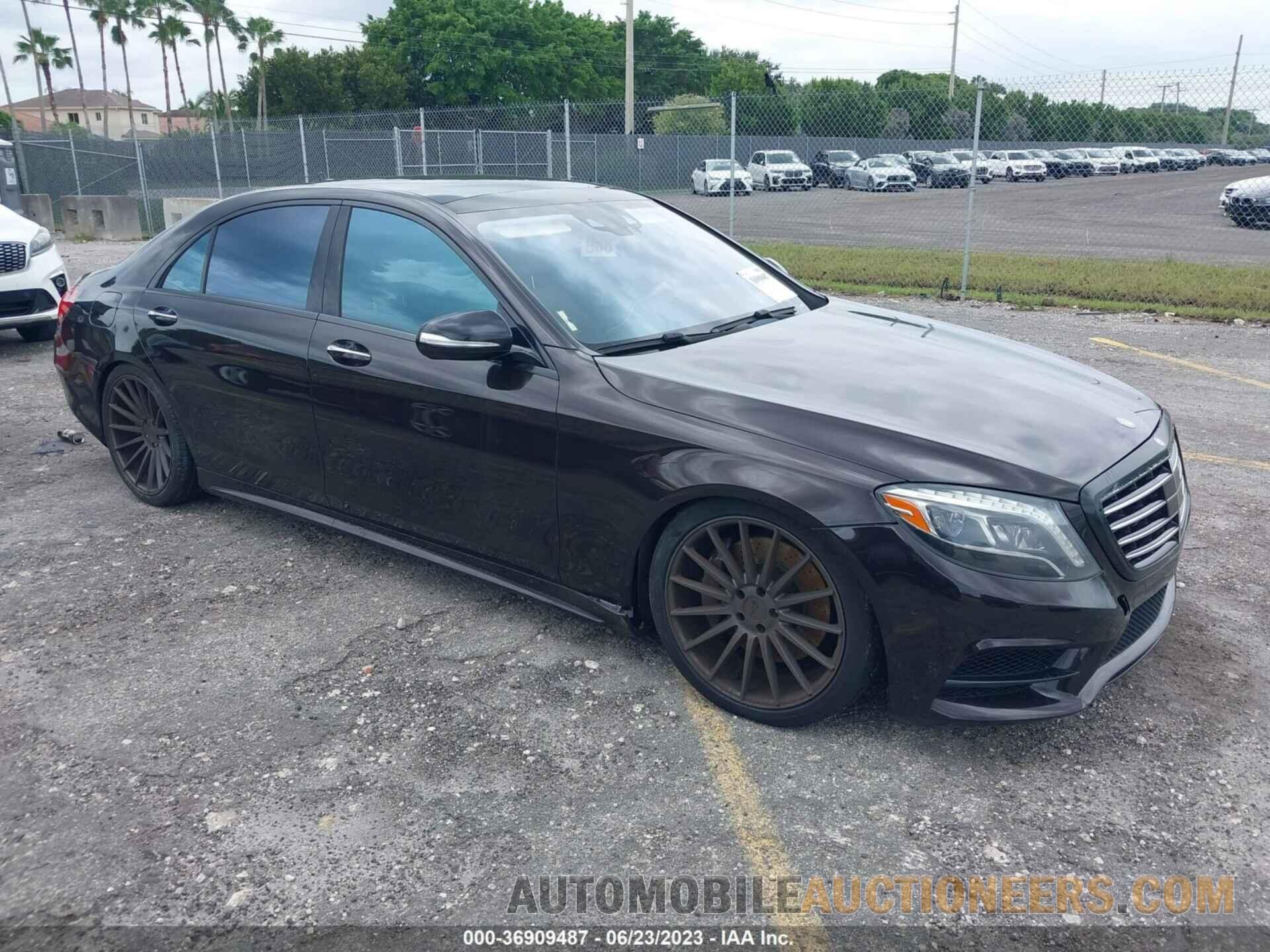 WDDUG8FB8FA120173 MERCEDES-BENZ S-CLASS 2015