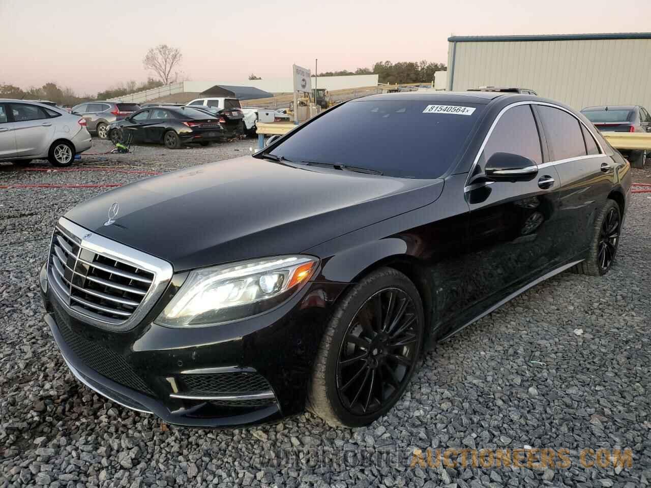 WDDUG8FB8FA124529 MERCEDES-BENZ S-CLASS 2015