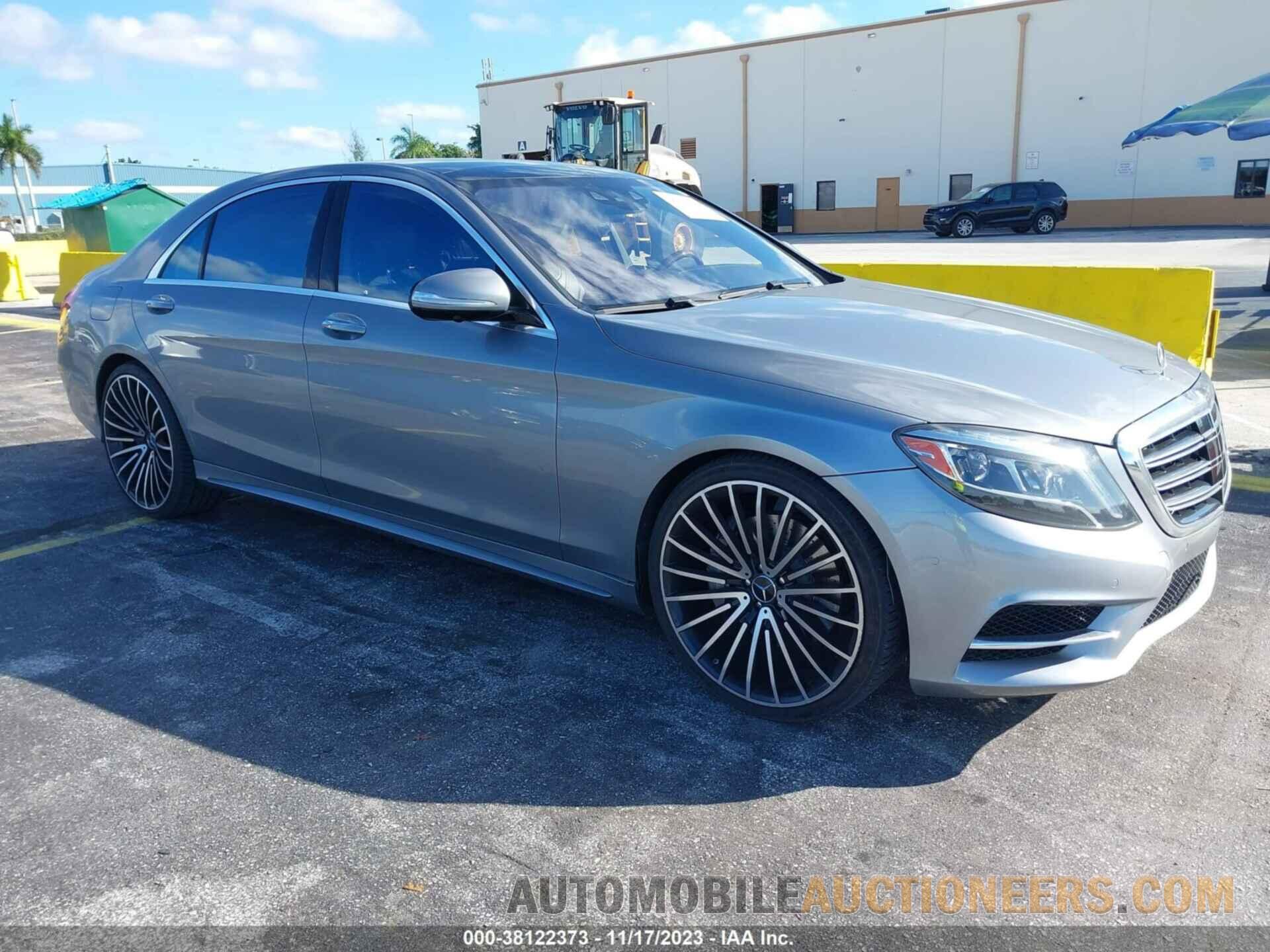 WDDUG8FB9FA100076 MERCEDES-BENZ S-CLASS 2015