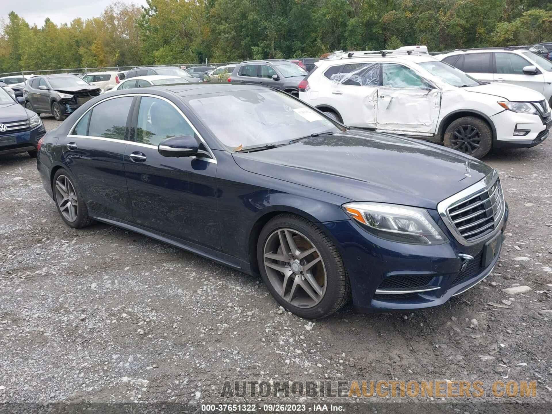 WDDUG8FB9FA116651 MERCEDES-BENZ S-CLASS 2015