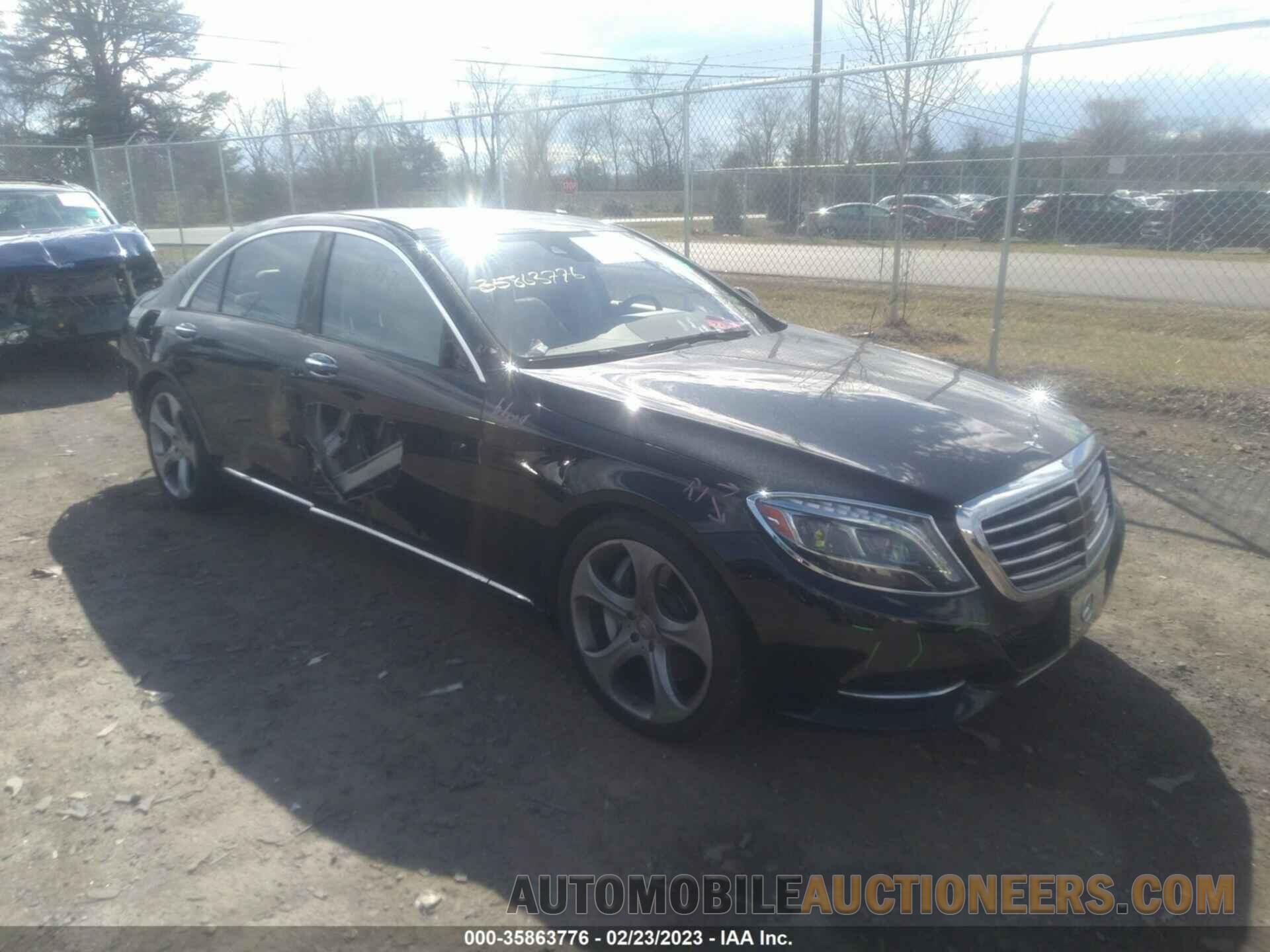 WDDUG8FB9FA143347 MERCEDES-BENZ S-CLASS 2015