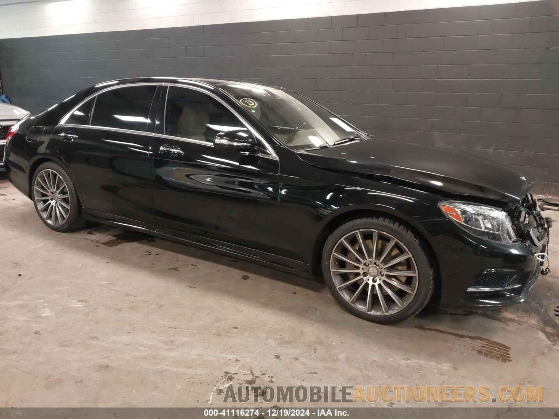 WDDUG8FB9GA214273 MERCEDES-BENZ S 550 2016