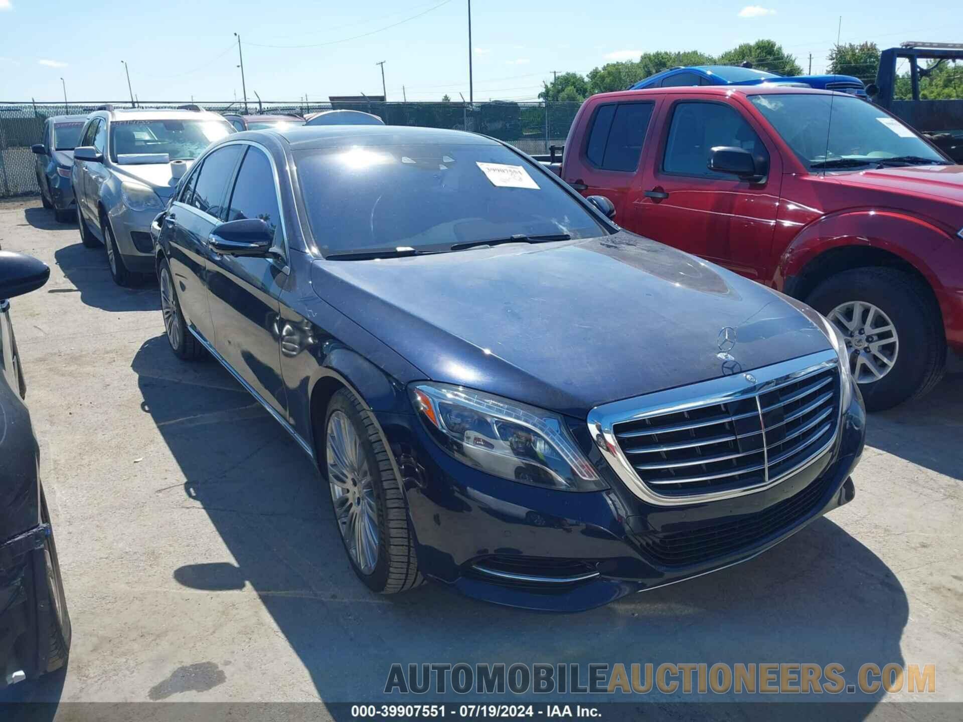 WDDUG8FB9GA233261 MERCEDES-BENZ S 550 2016