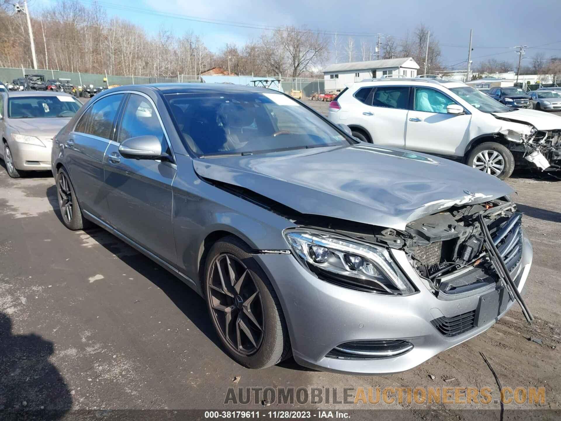 WDDUG8FBXFA163199 MERCEDES-BENZ S 550 2015