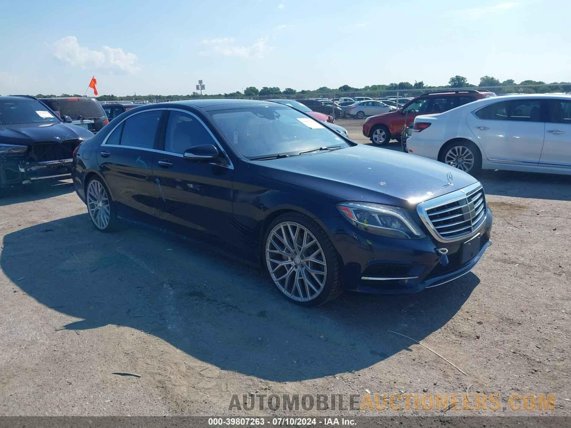 WDDUG8FBXGA207767 MERCEDES-BENZ S 550 2016