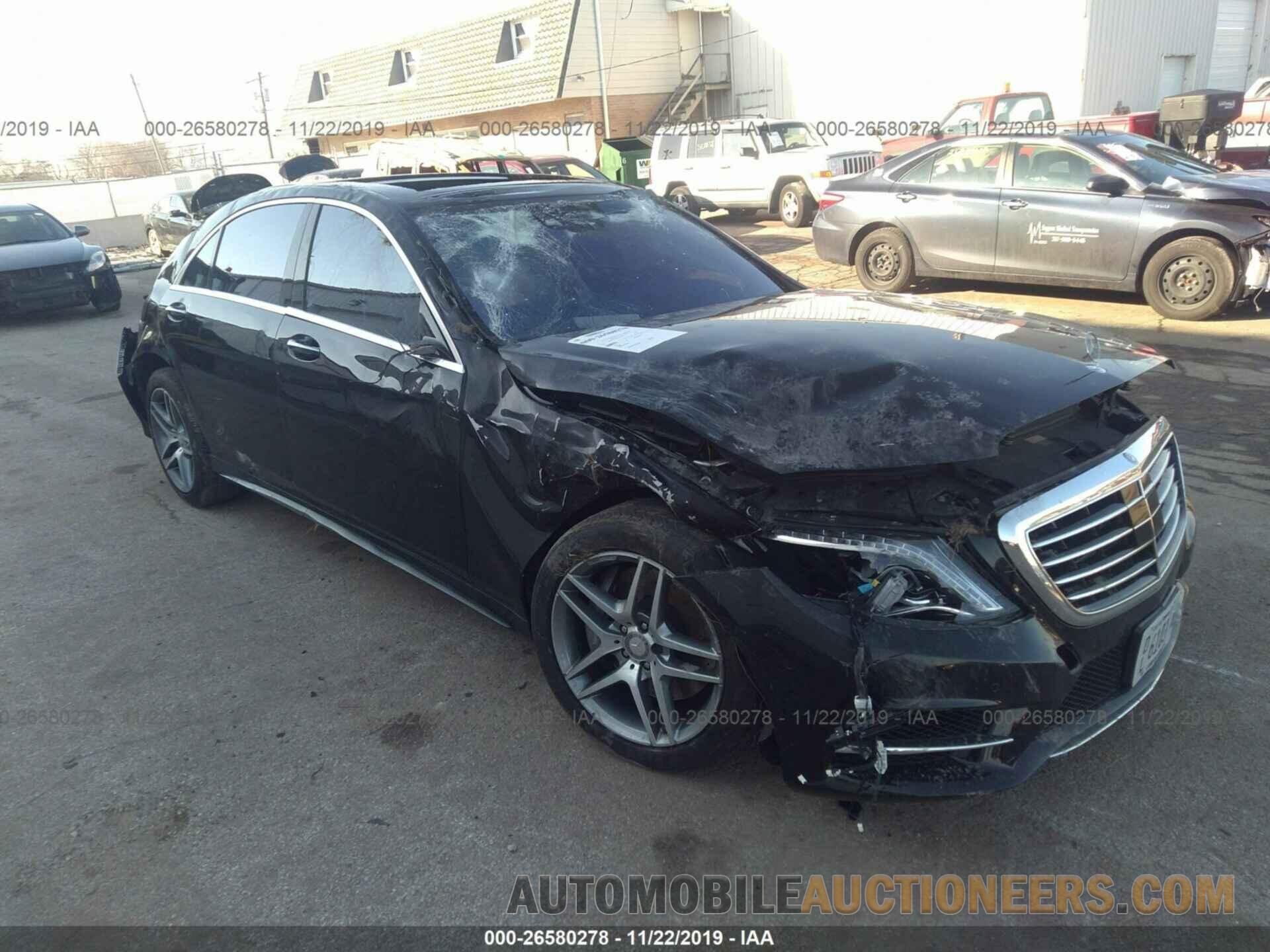 WDDUG8FBXGA265829 MERCEDES-BENZ S-CLASS 2016