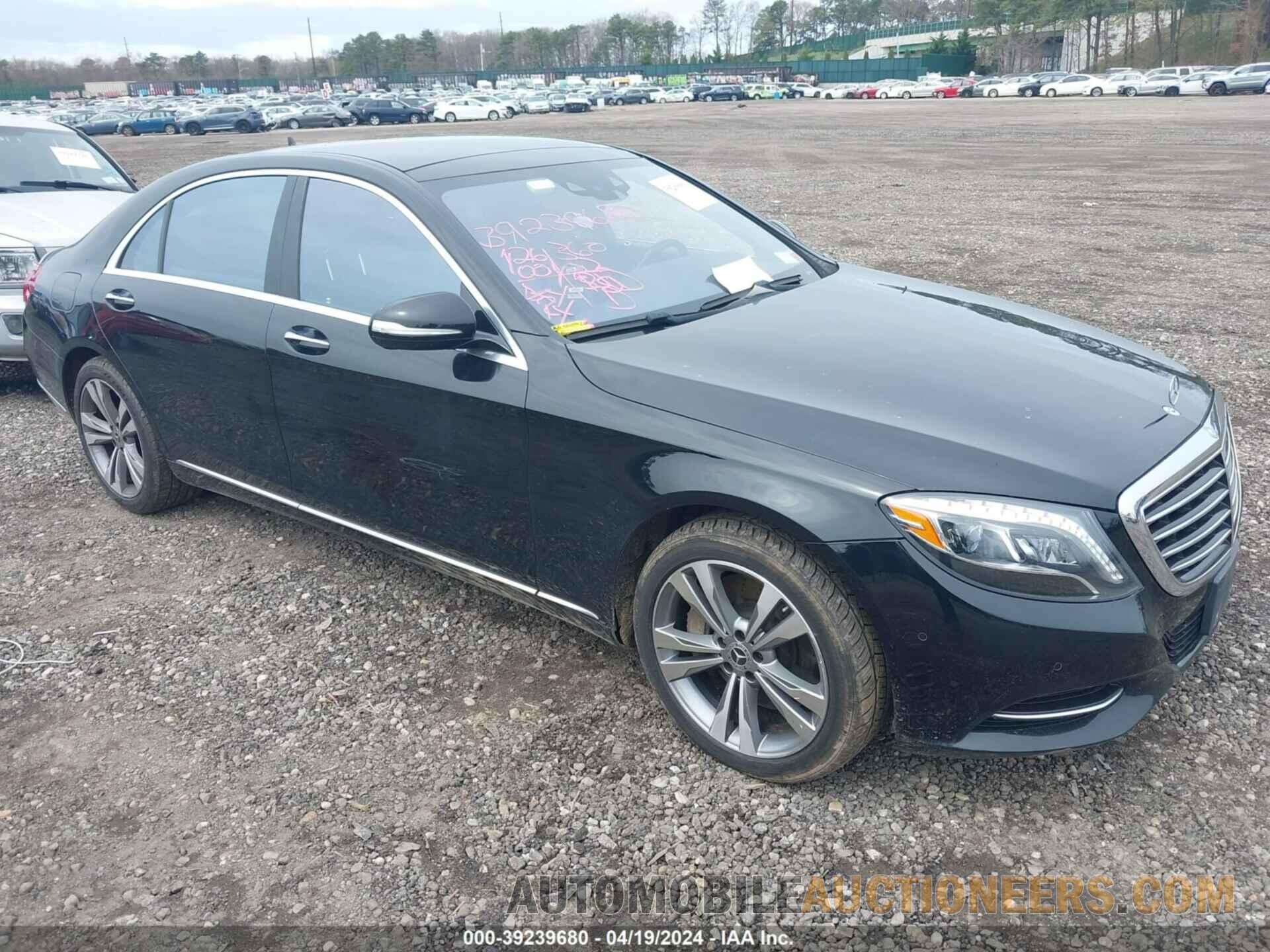 WDDUG8FBXHA311130 MERCEDES-BENZ S 550 2017