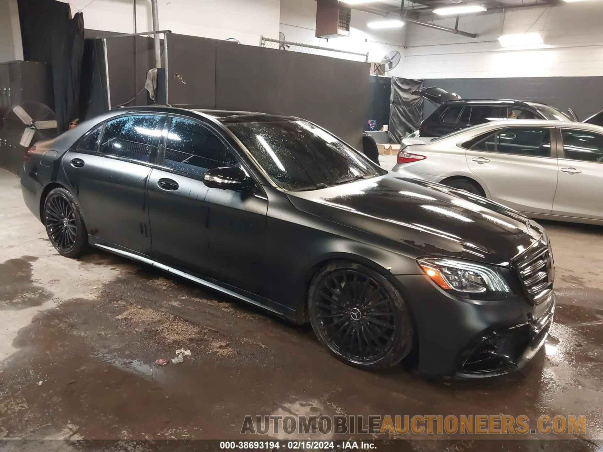 WDDUG8GB1JA364853 MERCEDES-BENZ S 560 2018