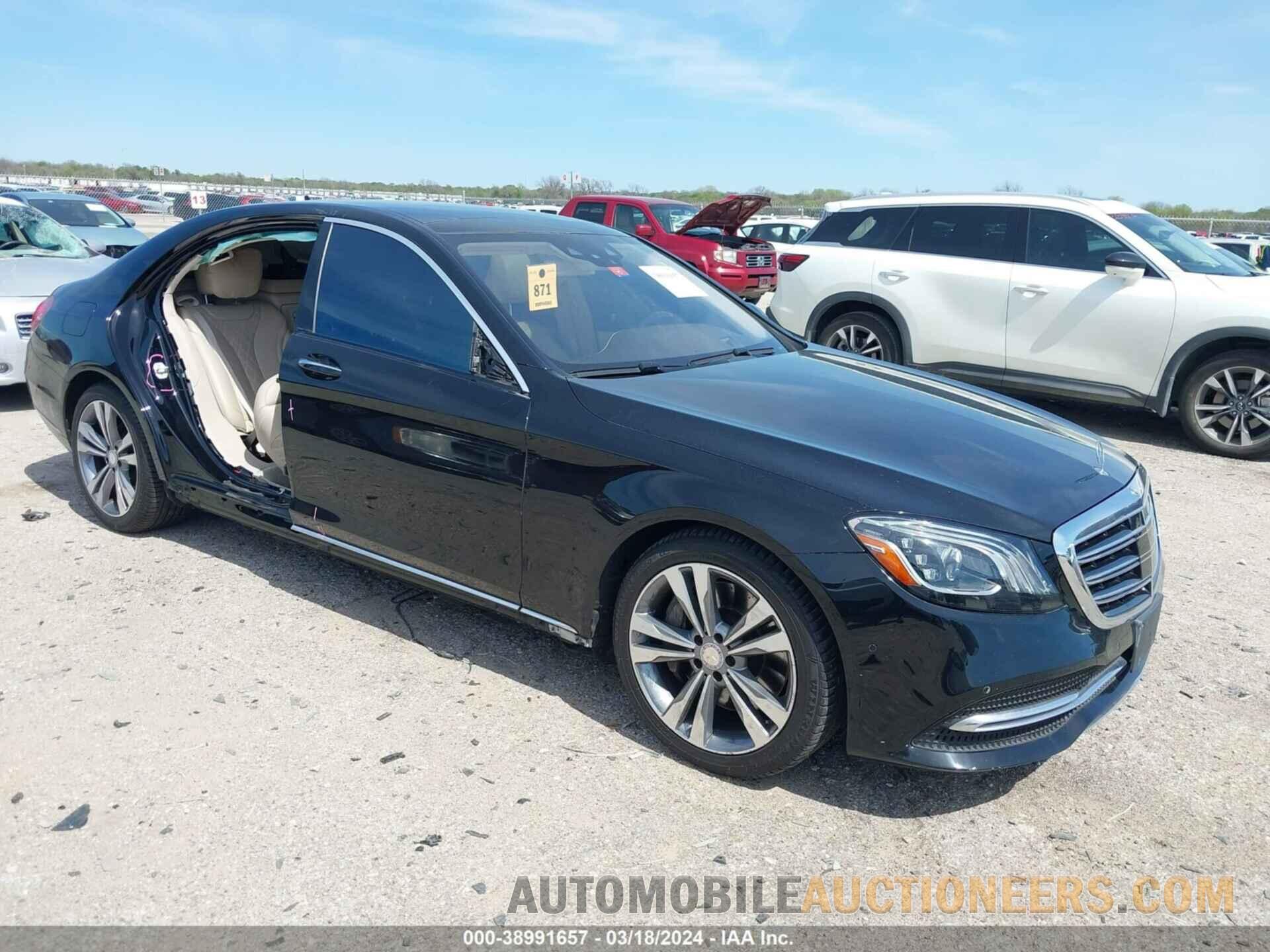 WDDUG8GB3JA369875 MERCEDES-BENZ S 560 2018