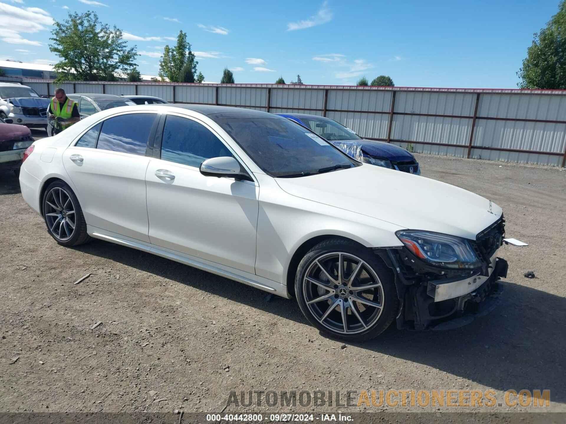 WDDUG8GB8JA393217 MERCEDES-BENZ S 2018