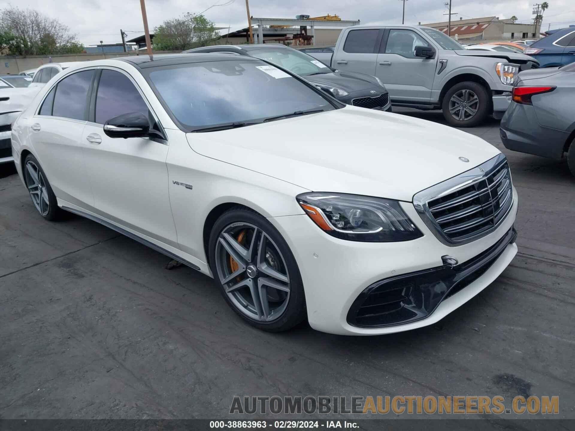 WDDUG8JB0KA440086 MERCEDES-BENZ AMG S 63 2019