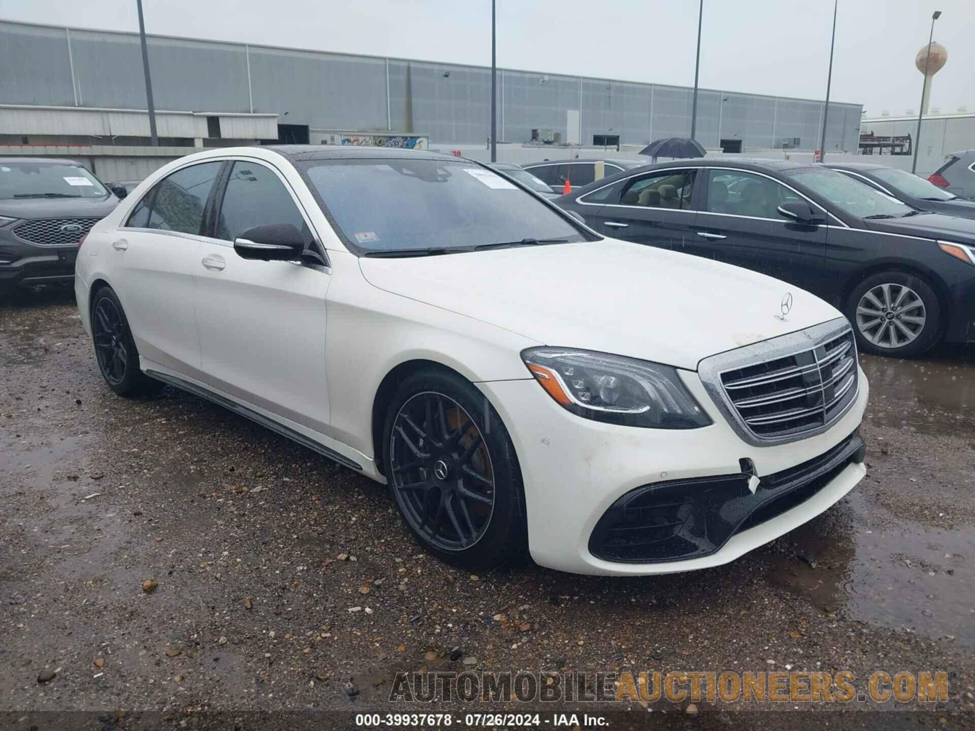 WDDUG8JB6KA431294 MERCEDES-BENZ AMG S 63 2019