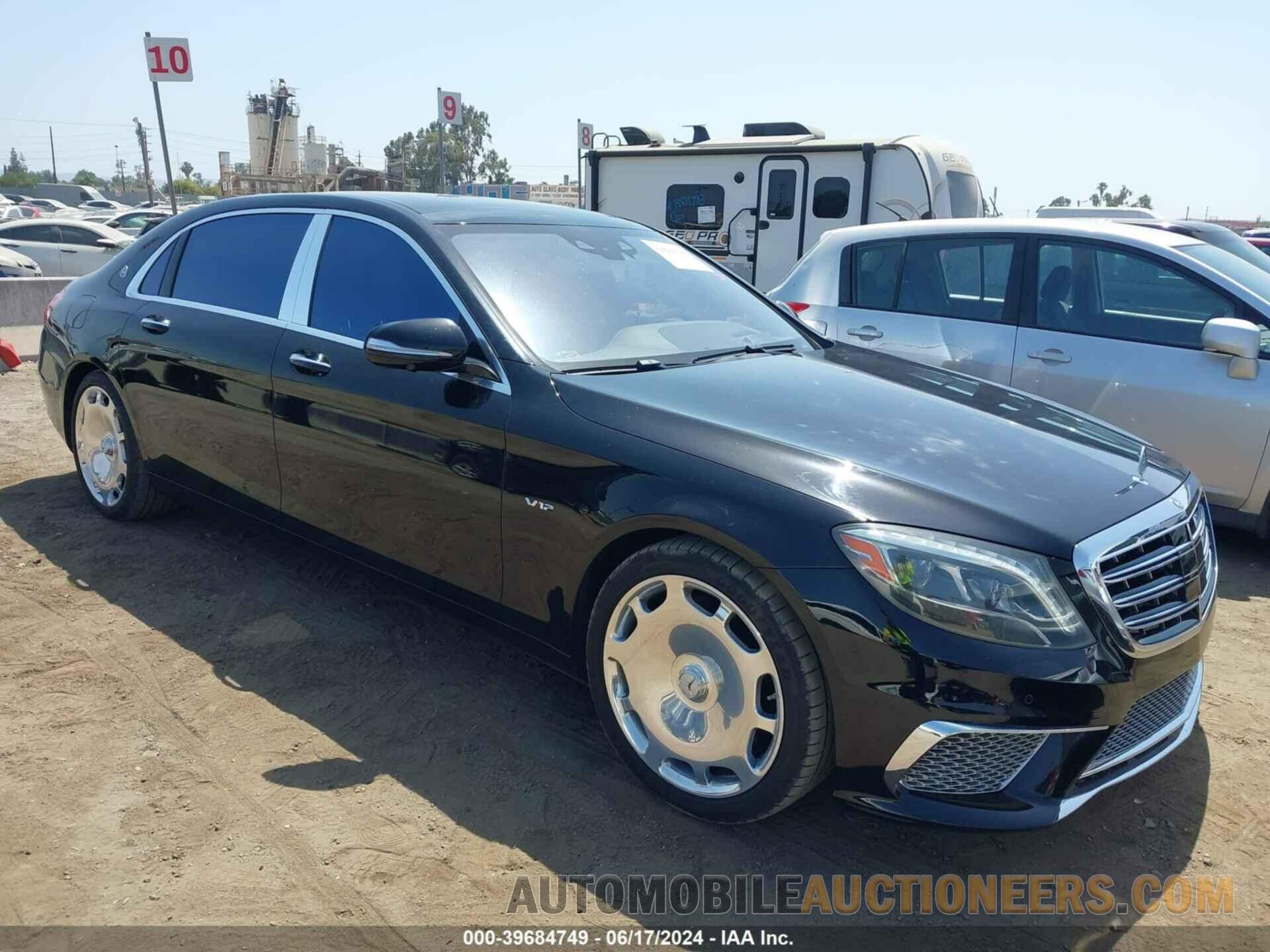 WDDUX7GB0GA232640 MERCEDES-BENZ S 2016